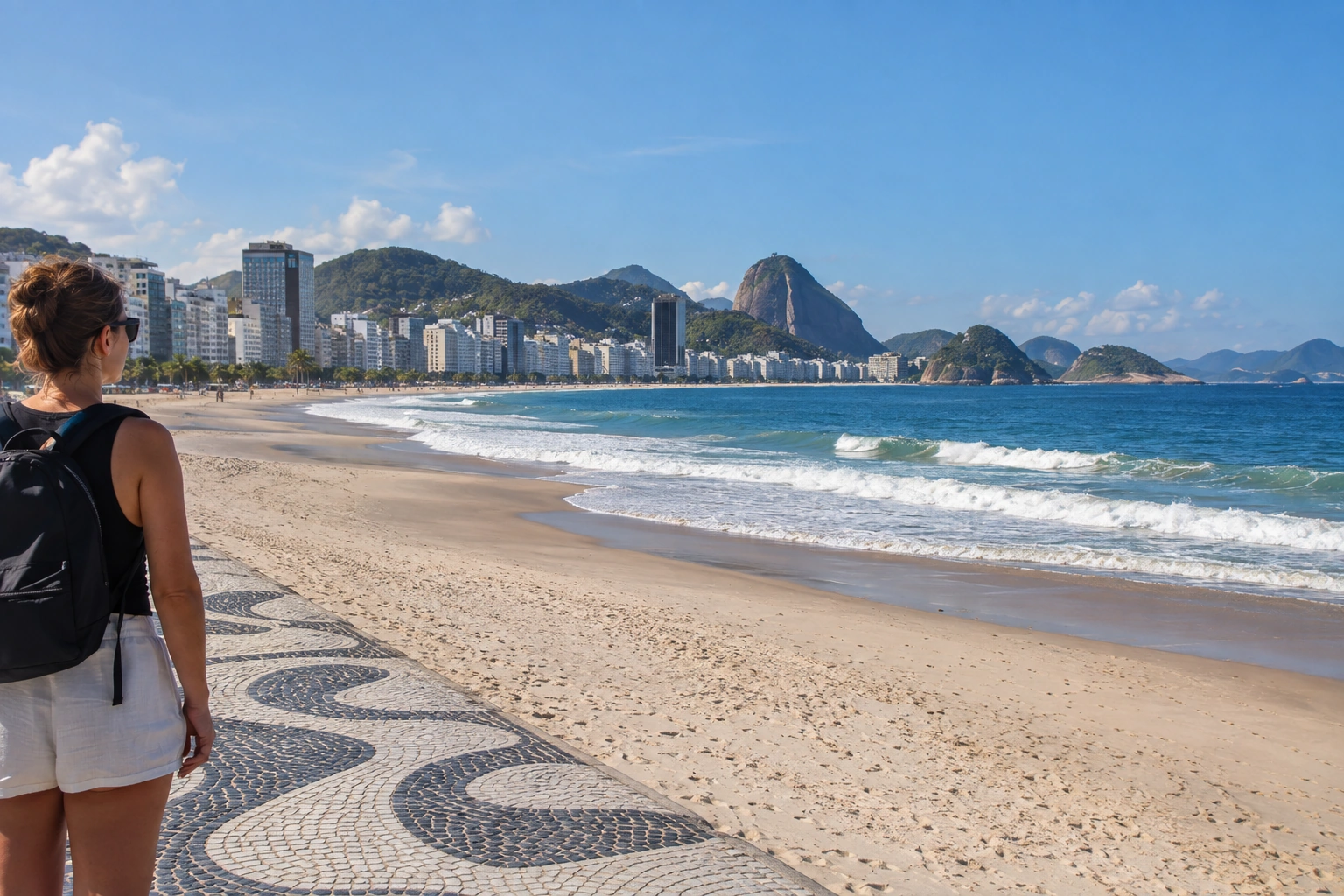 Illustrative Copacabana Waves Experience preview for Copacabana Beach
