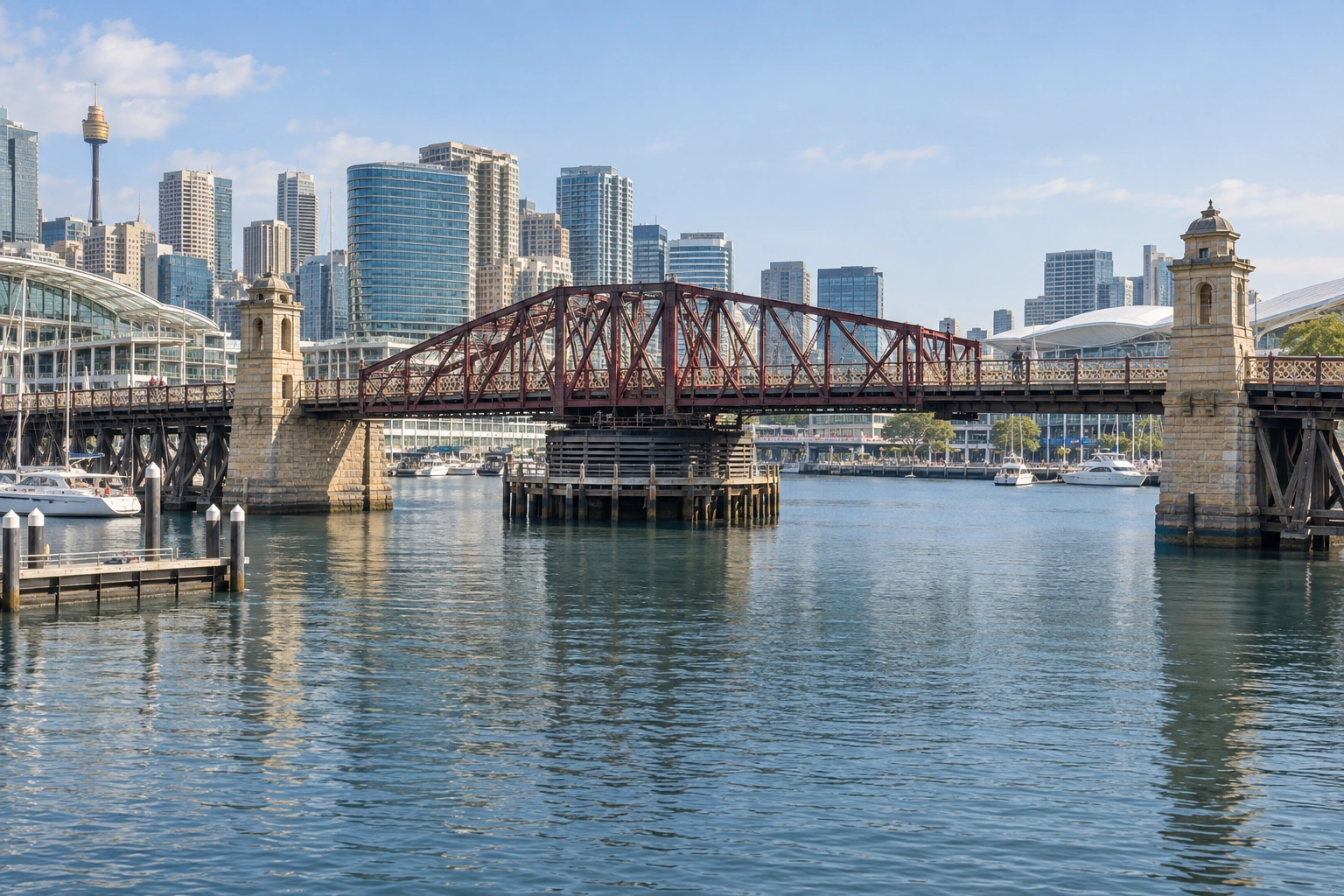 Illustrative catalog artwork of Darling Harbour
