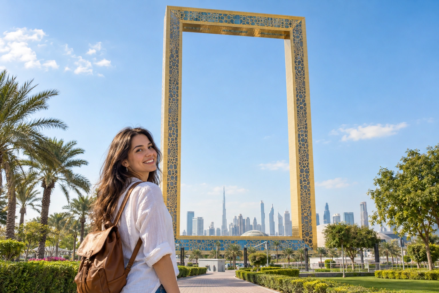 Illustrative Golden Rectangle Experience preview for Dubai Frame