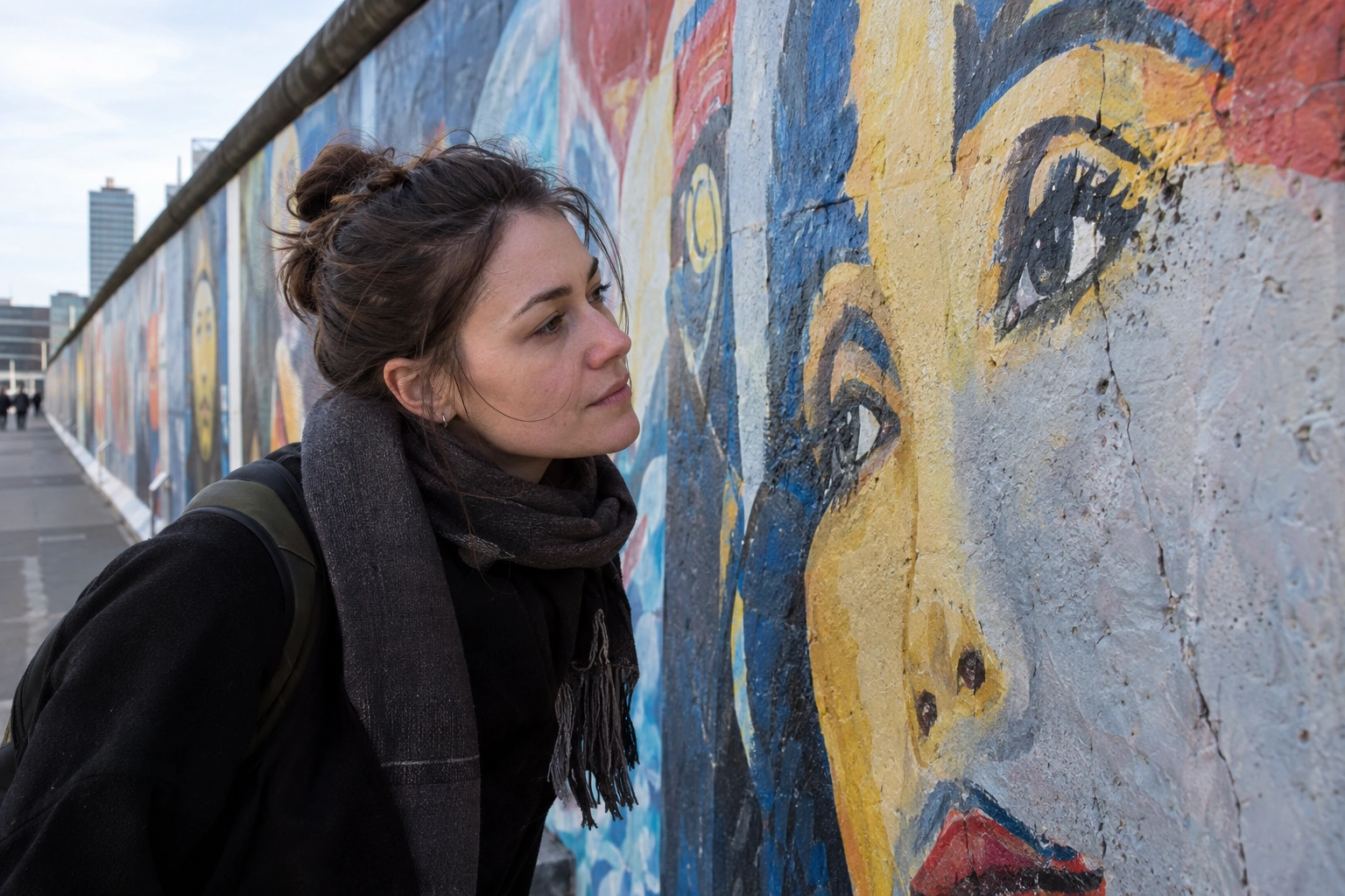 Illustrative Painted Slab Details Experience preview for East Side Gallery