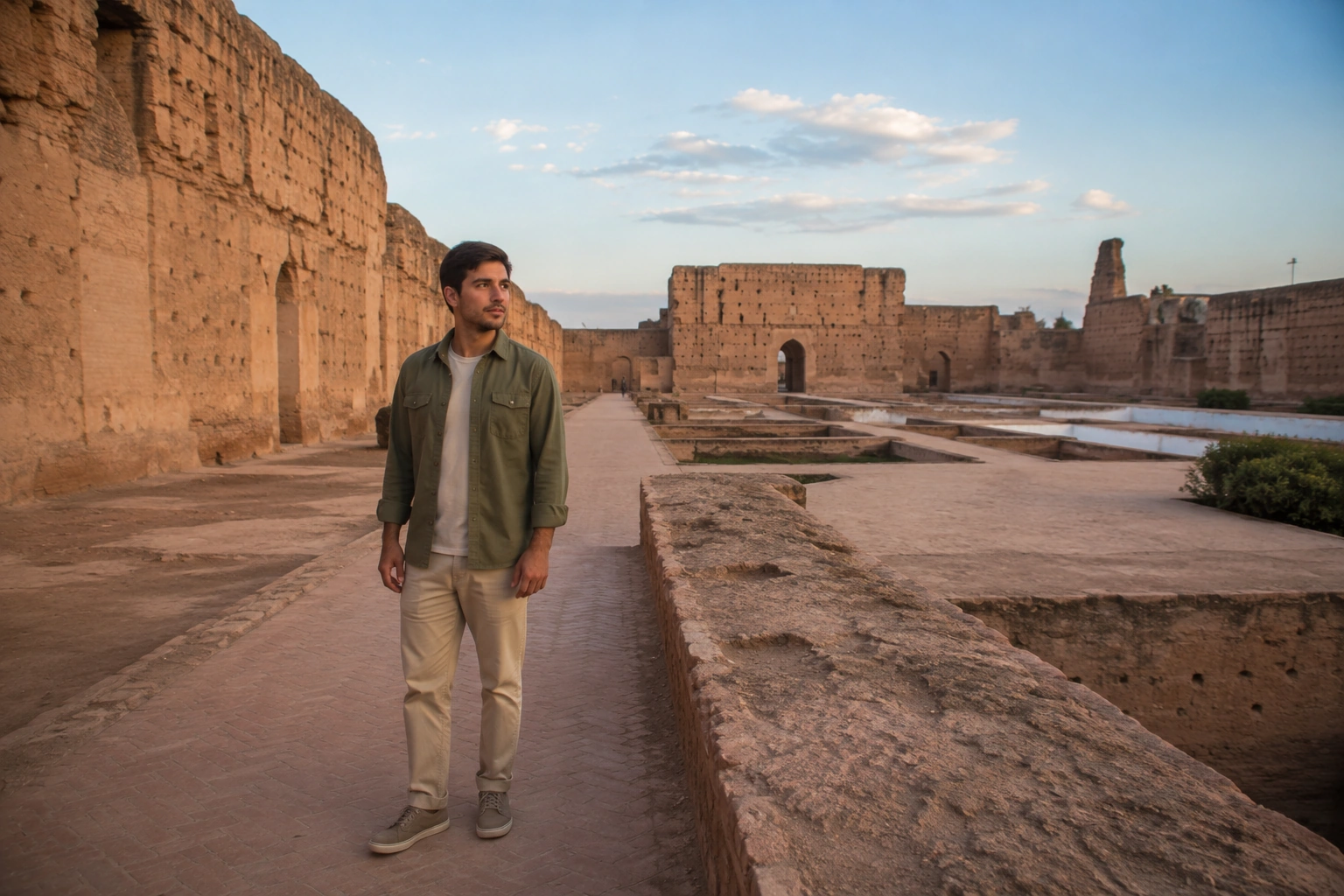 Illustrative Ruins in Gold Experience preview for El Badi Palace
