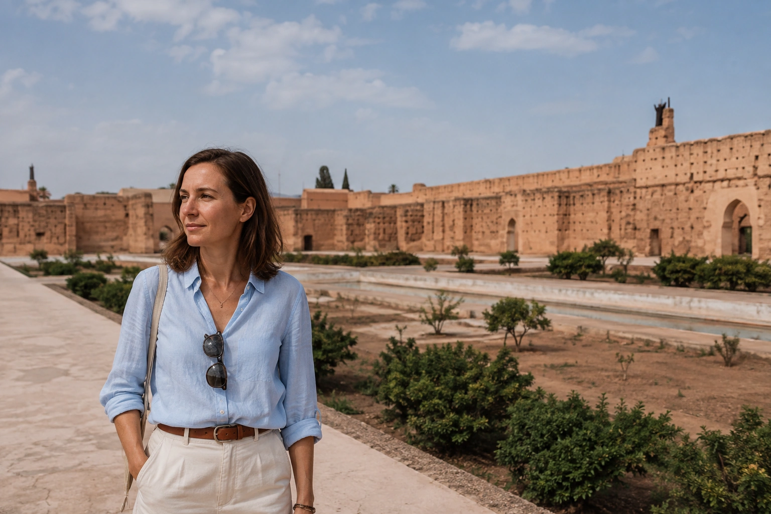 Illustrative Saadian on Film Experience preview for El Badi Palace