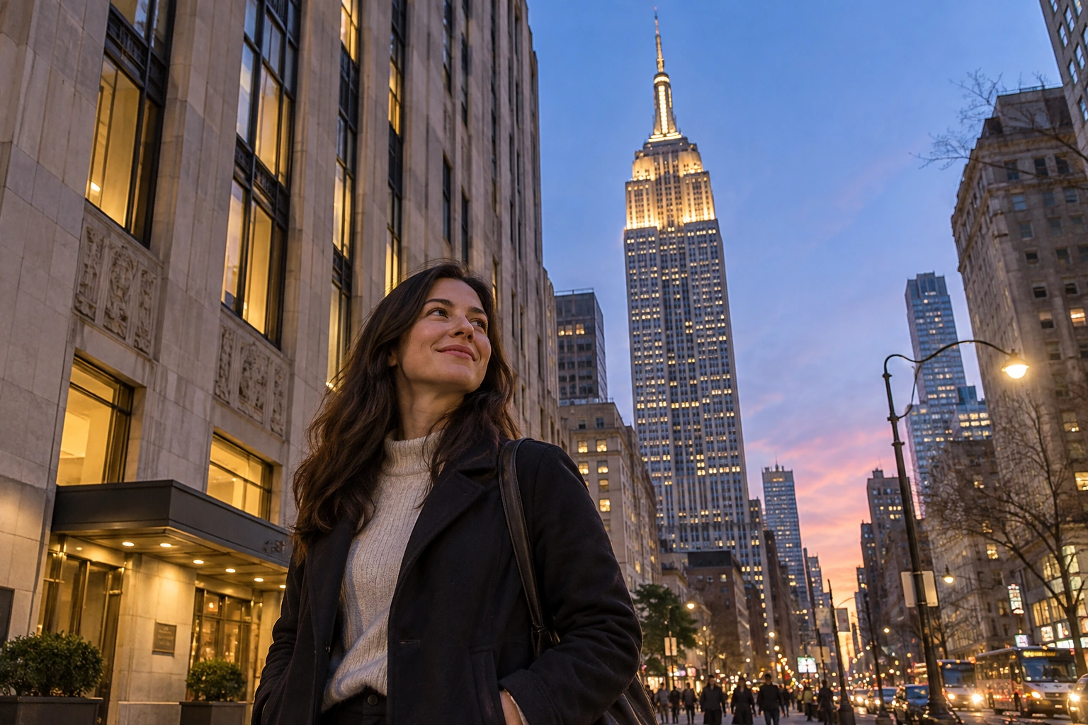 Illustrative Empire Evening Experience preview for Empire State Building