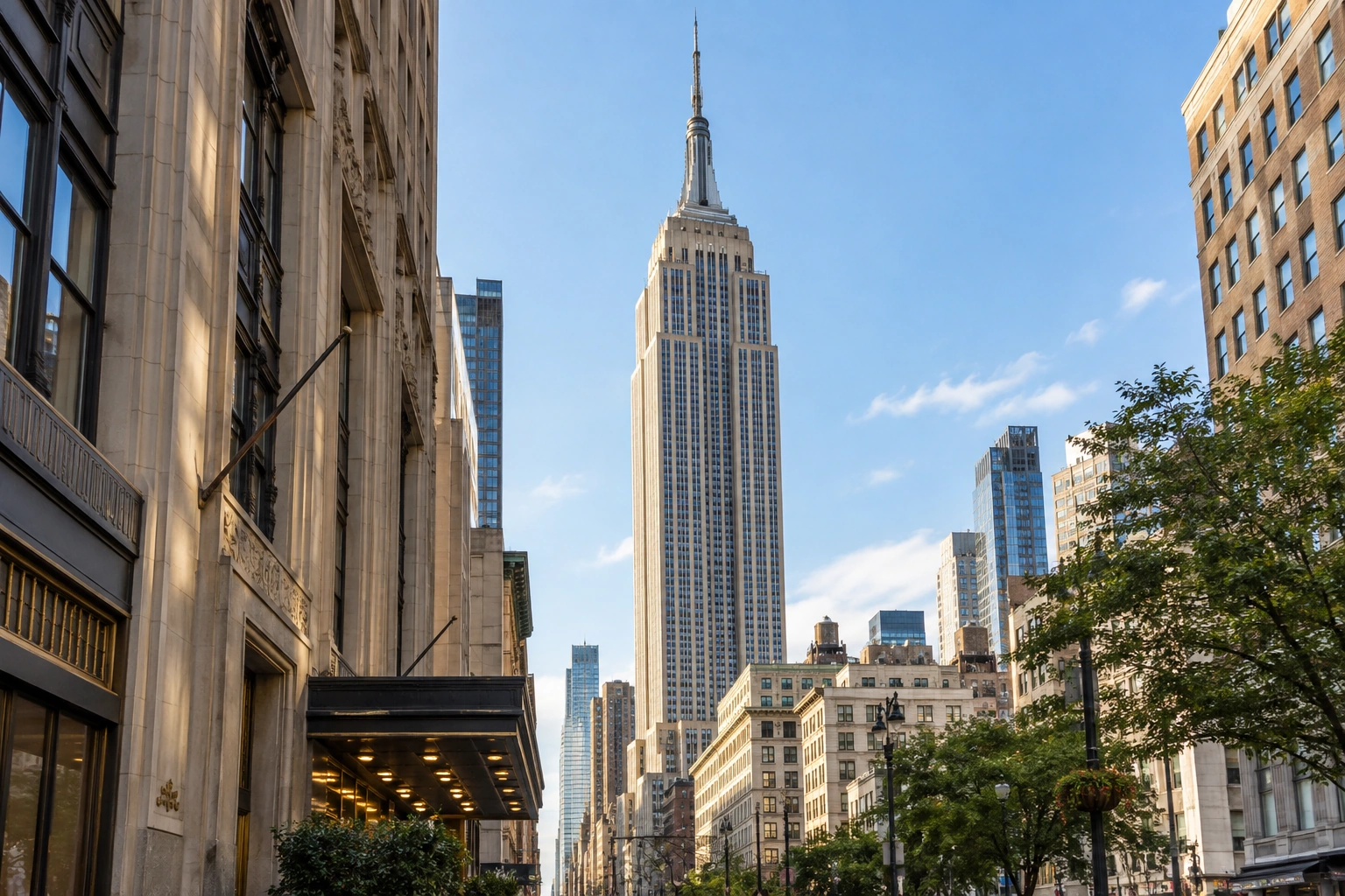 Illustrative catalog artwork of Empire State Building in New York