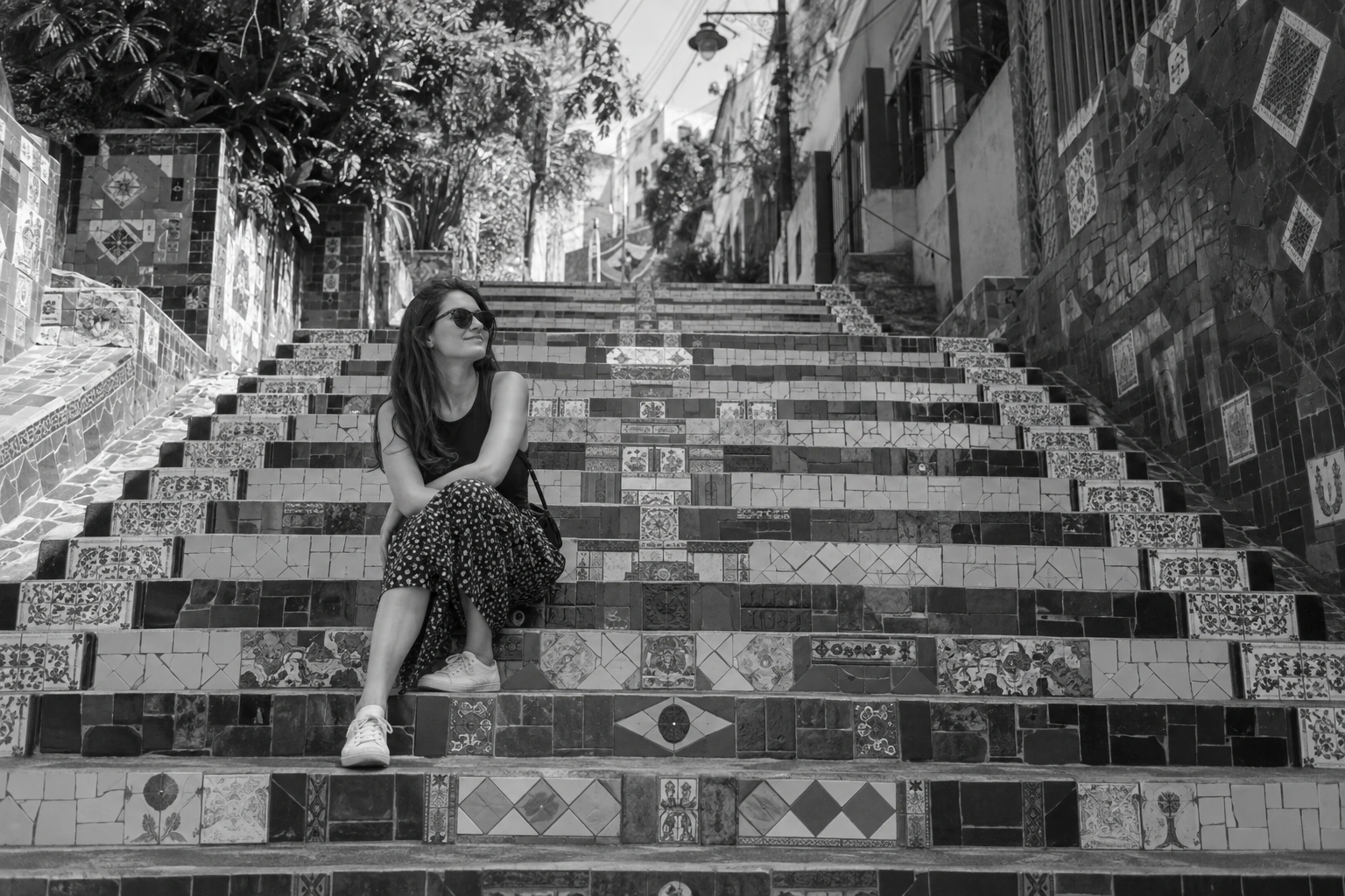 Illustrative Selarón on Film Experience preview for Escadaria Selarón