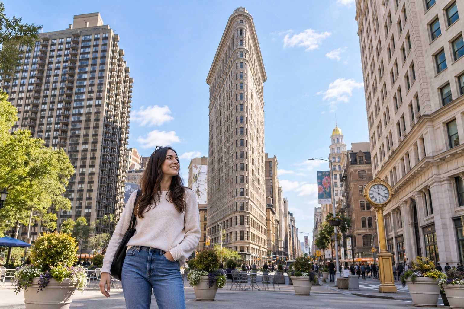Illustrative Flatiron Prow Experience preview for Flatiron Building
