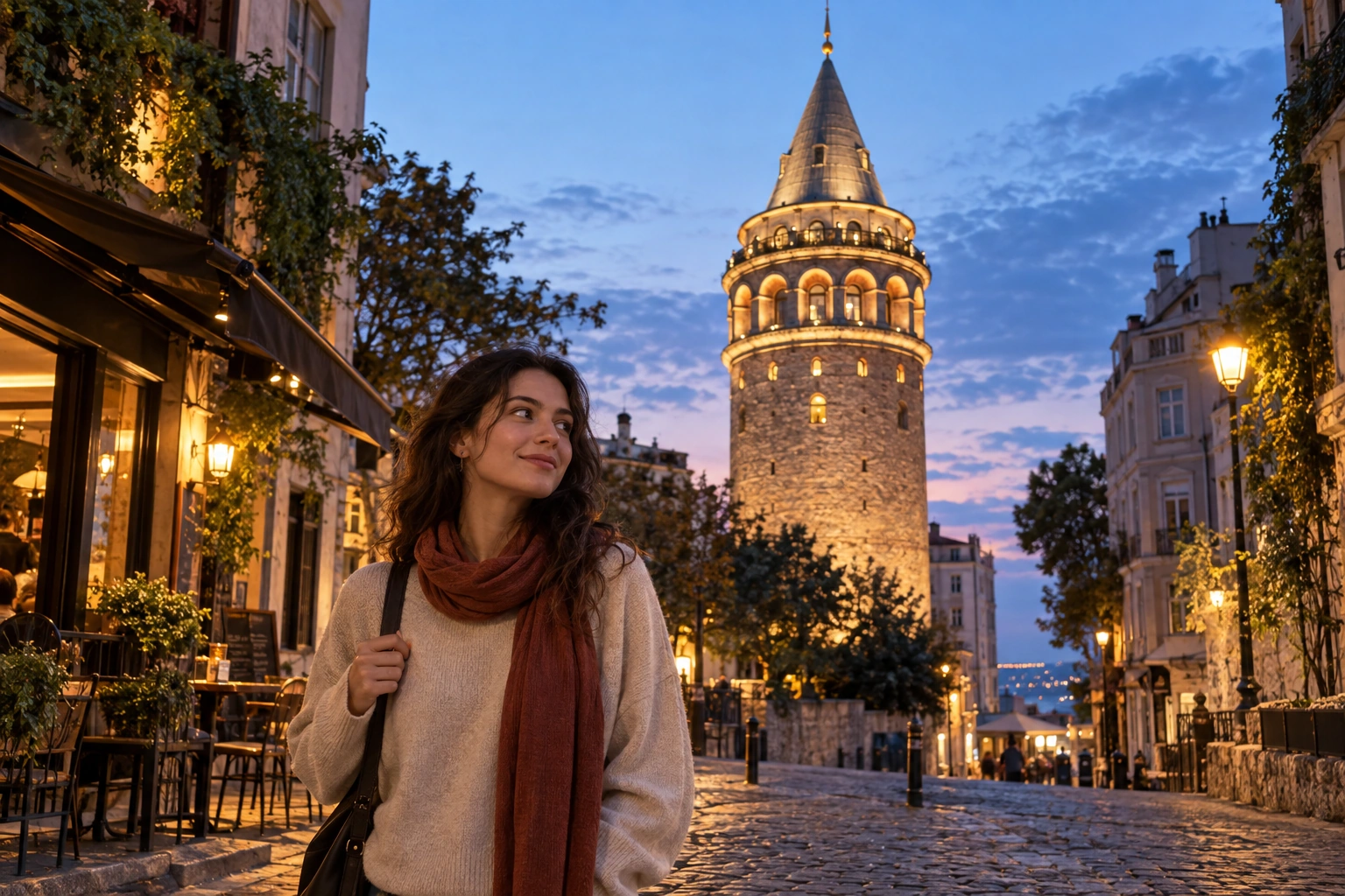 Illustrative Galata Afterglow Experience preview for Galata Tower