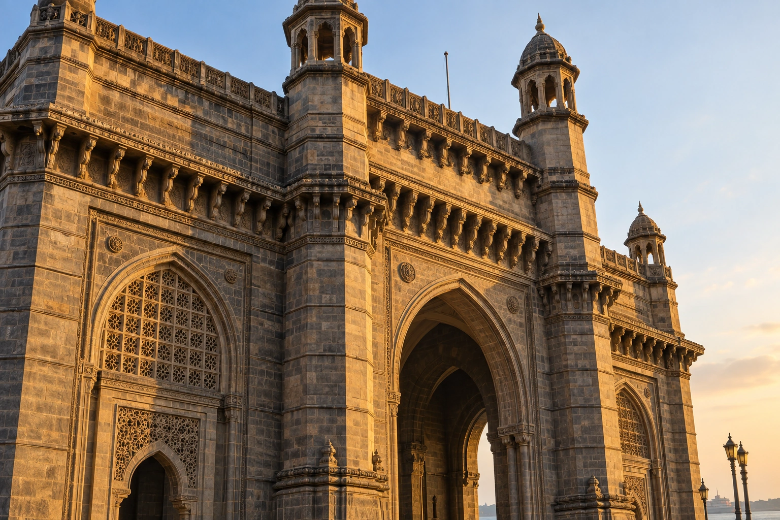Illustrative Basalt Lattice Experience preview for Gateway of India