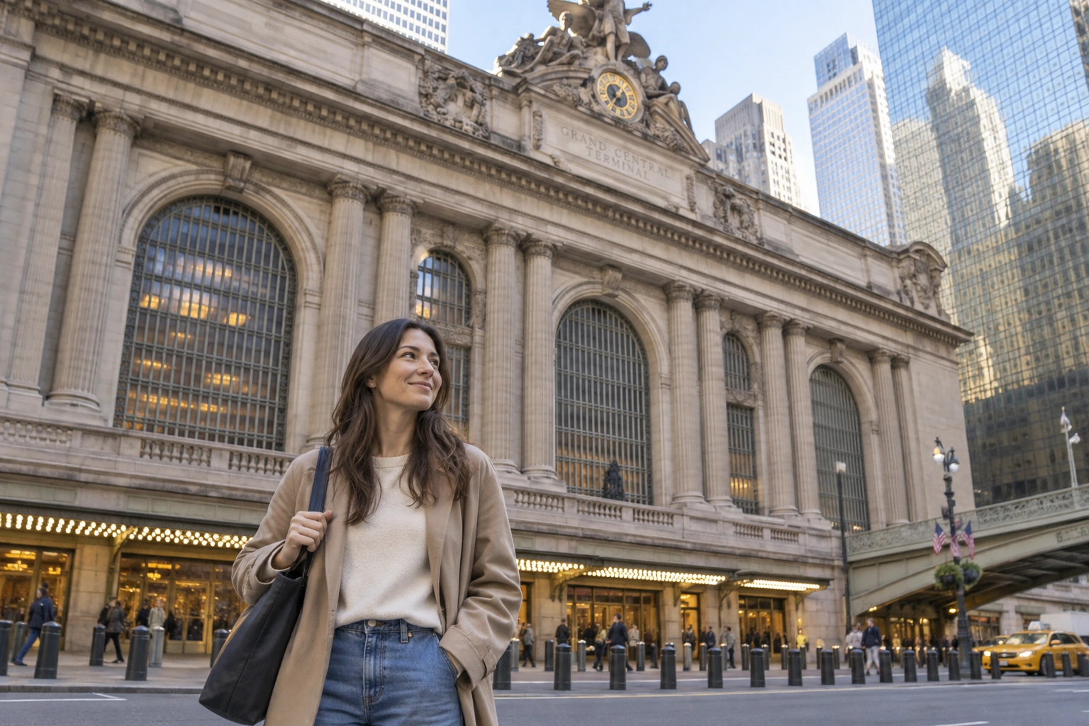 Illustrative Terminal Facade Experience preview for Grand Central Terminal