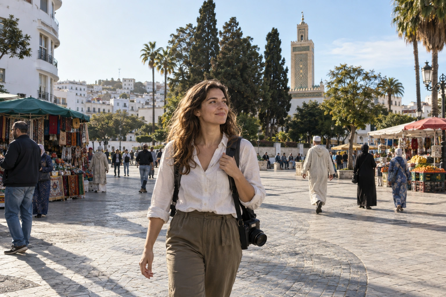 Illustrative Square Daylight Experience preview for Grand Socco