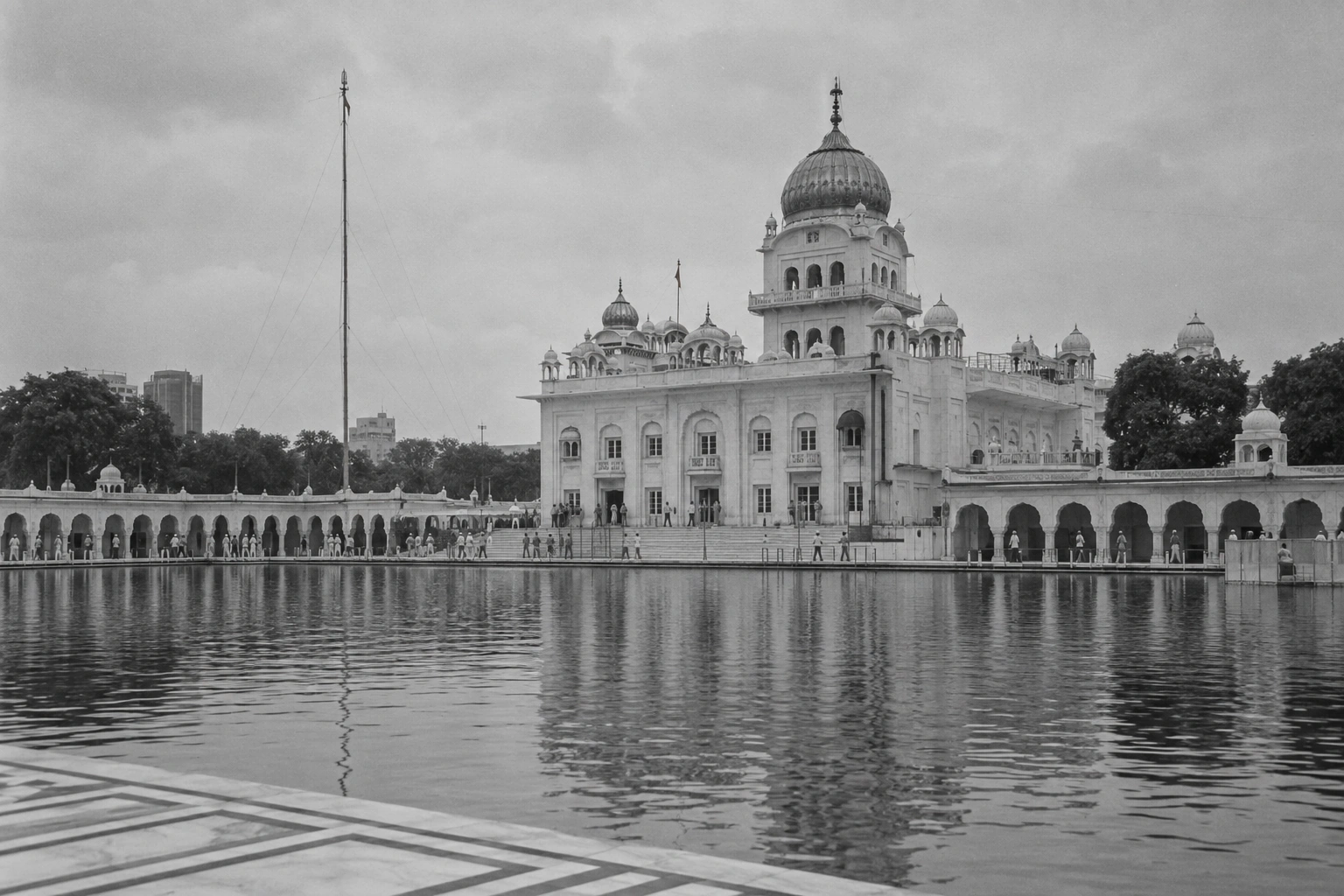 Illustrative Bangla Sahib on Film Experience preview for Gurudwara Bangla Sahib