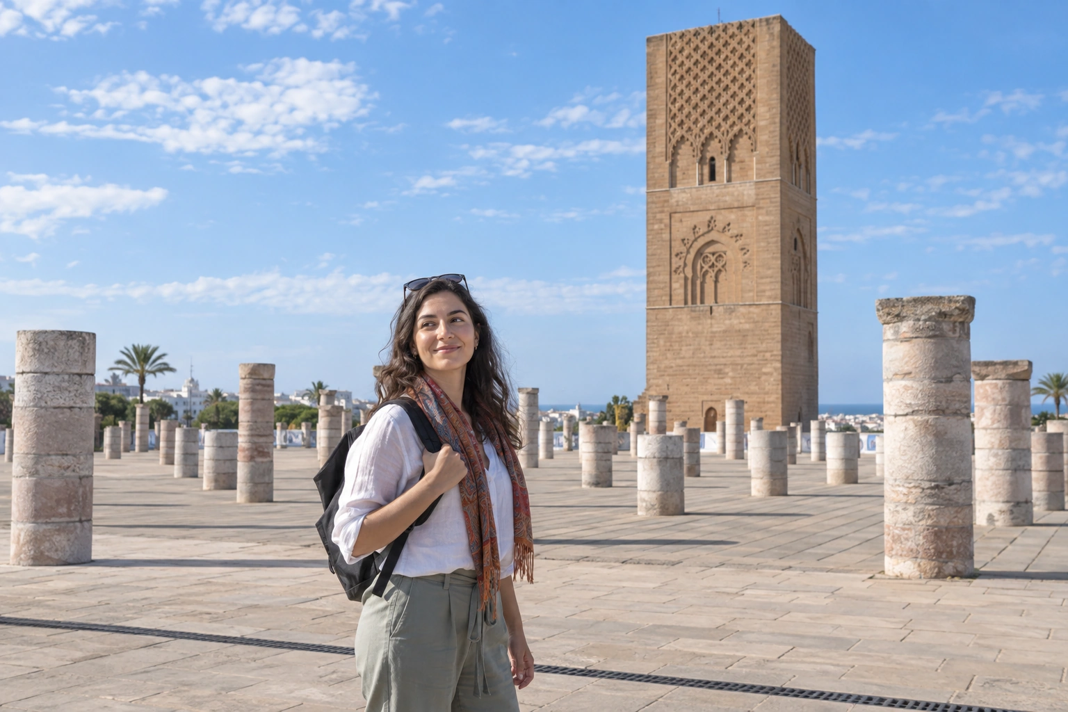 Illustrative Esplanade Daylight Experience preview at Hassan Tower