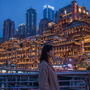 Illustrative Mountain City Cinema Experience preview at Hongyadong