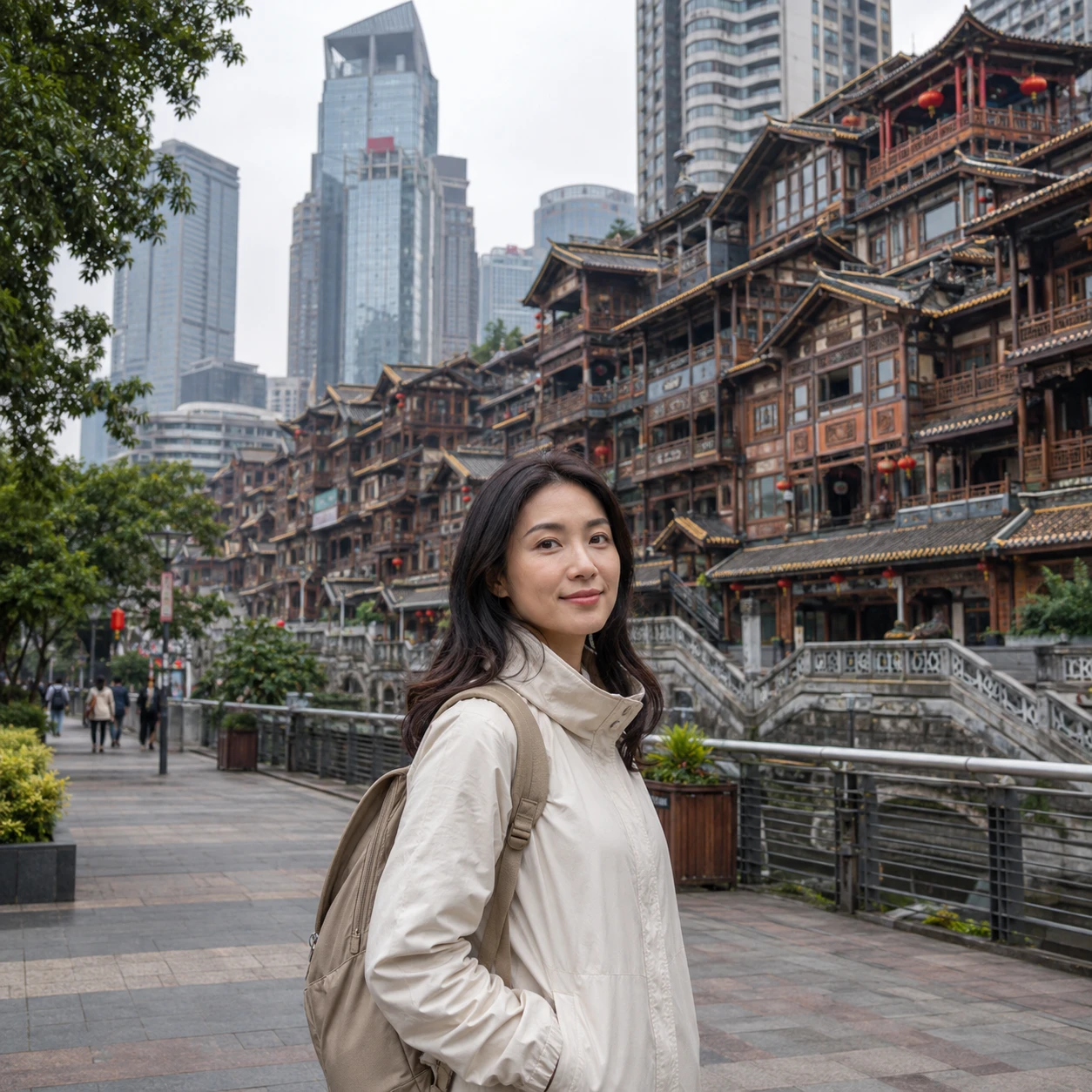 Illustrative Riverfront Morning Experience preview at Hongyadong