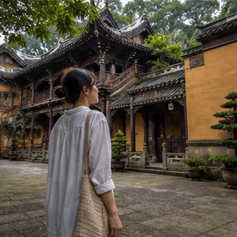Illustrative Ochre Courtyard Experience preview for Huguang Guild Hall