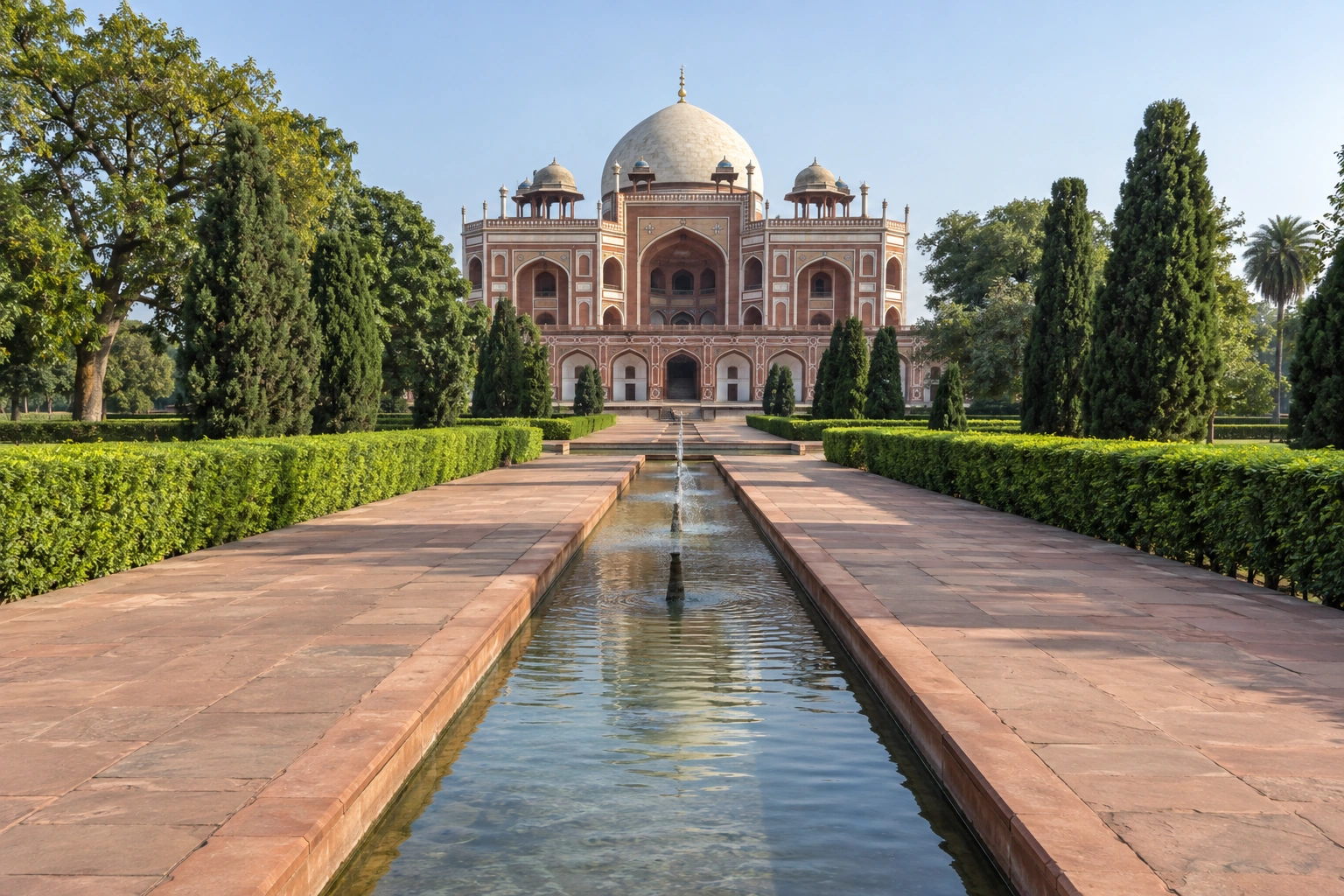 Illustrative Char Bagh Daylight Experience preview at Humayun’s Tomb