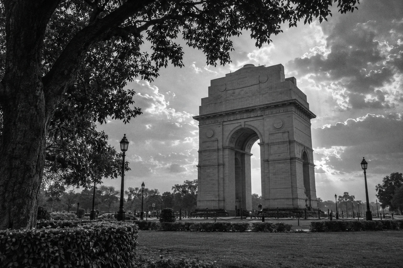 Illustrative India Gate on Film Experience preview for India Gate