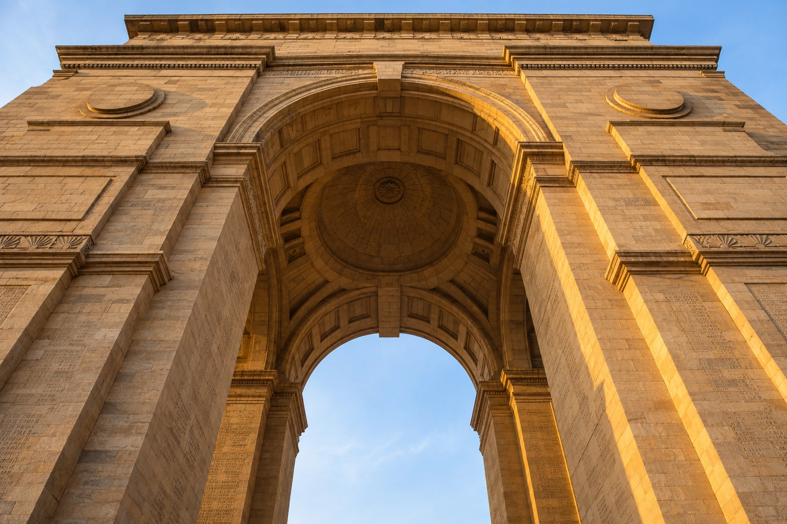 Illustrative Sandstone Inlay Experience preview for India Gate