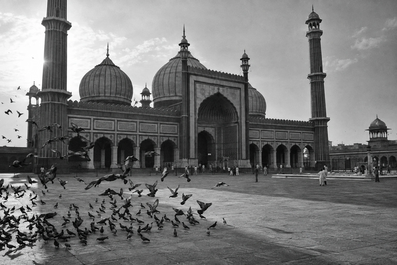 Illustrative Jama Masjid on Film Experience preview for Jama Masjid