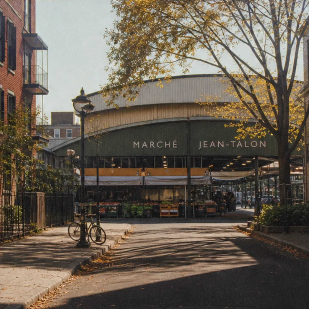 Illustrative Little Italy on Film Experience preview for Jean-Talon Market