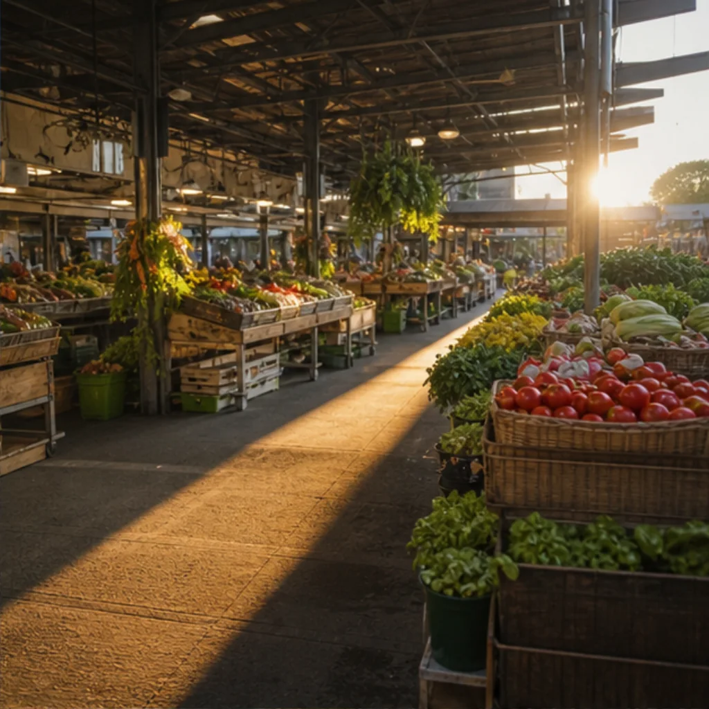 Illustrative Market Morning Experience preview for Jean-Talon Market