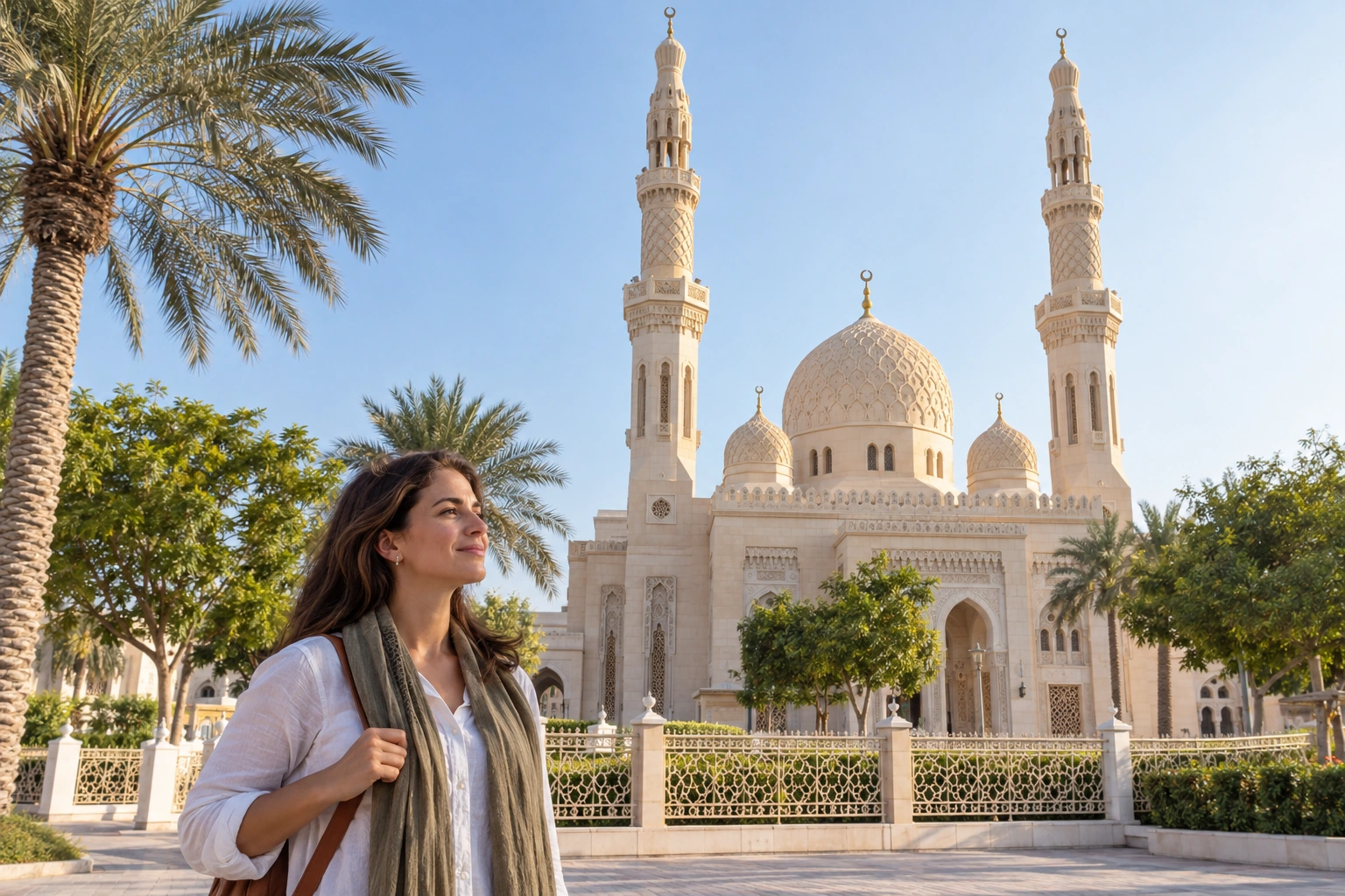 Illustrative Jumeirah Detail Experience preview for Jumeirah Mosque
