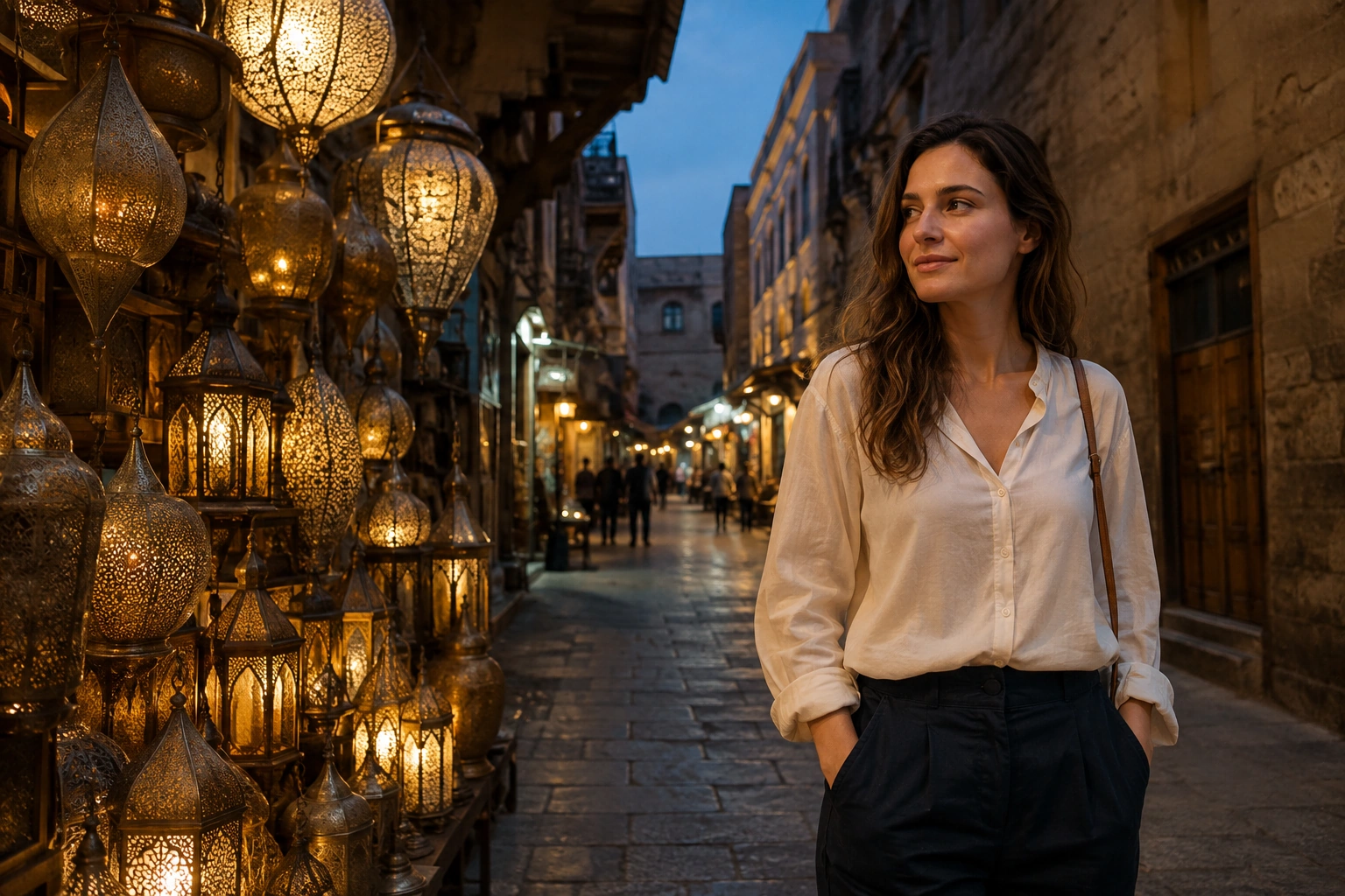 Illustrative Lantern Warmth Experience preview at Khan el-Khalili