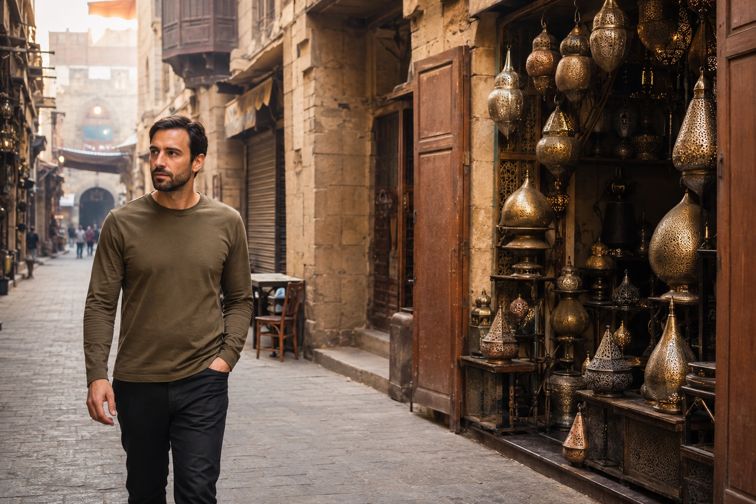 Illustrative Market Morning Experience preview for Khan el-Khalili