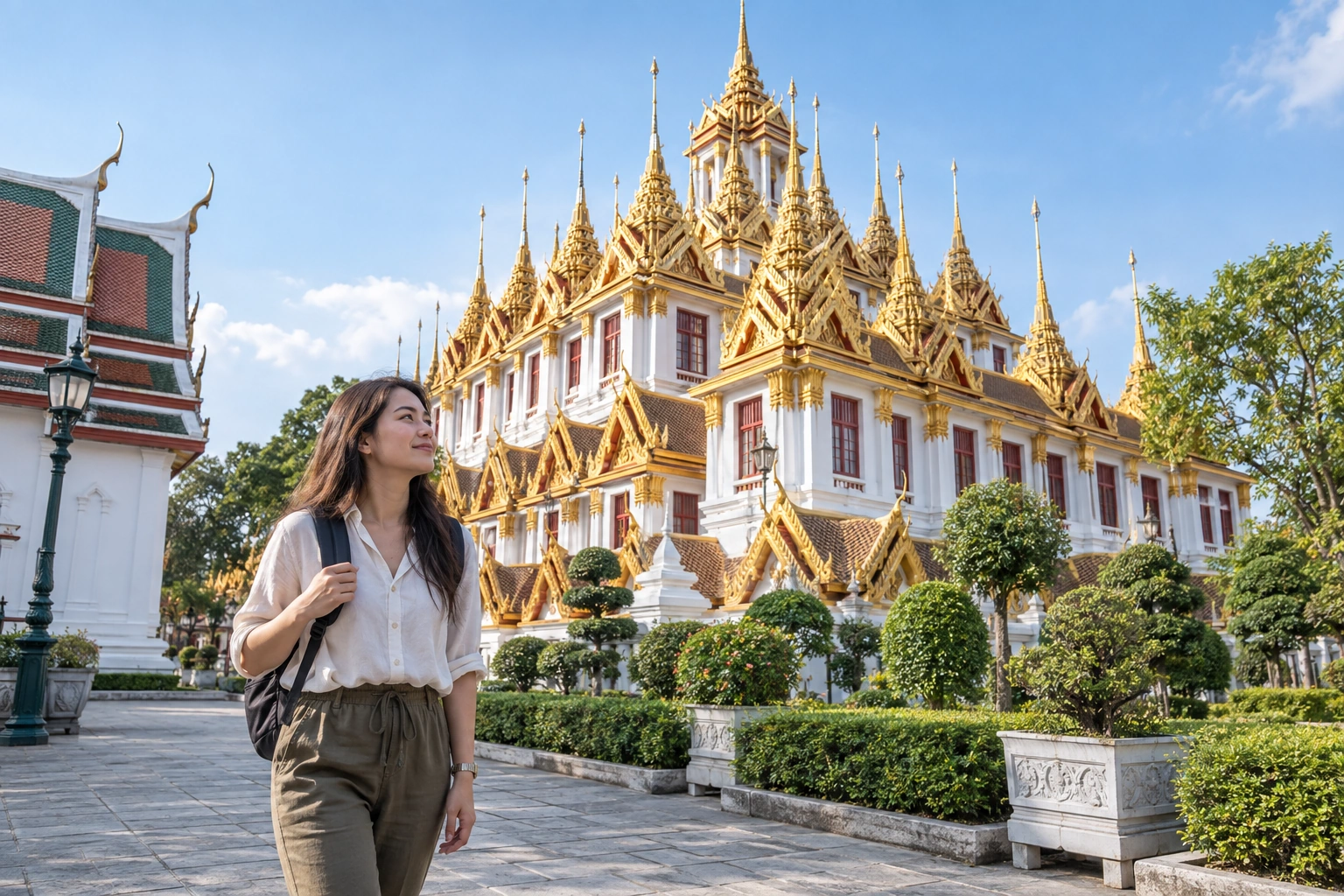 Illustrative Spires in Daylight Experience preview for Loha Prasat