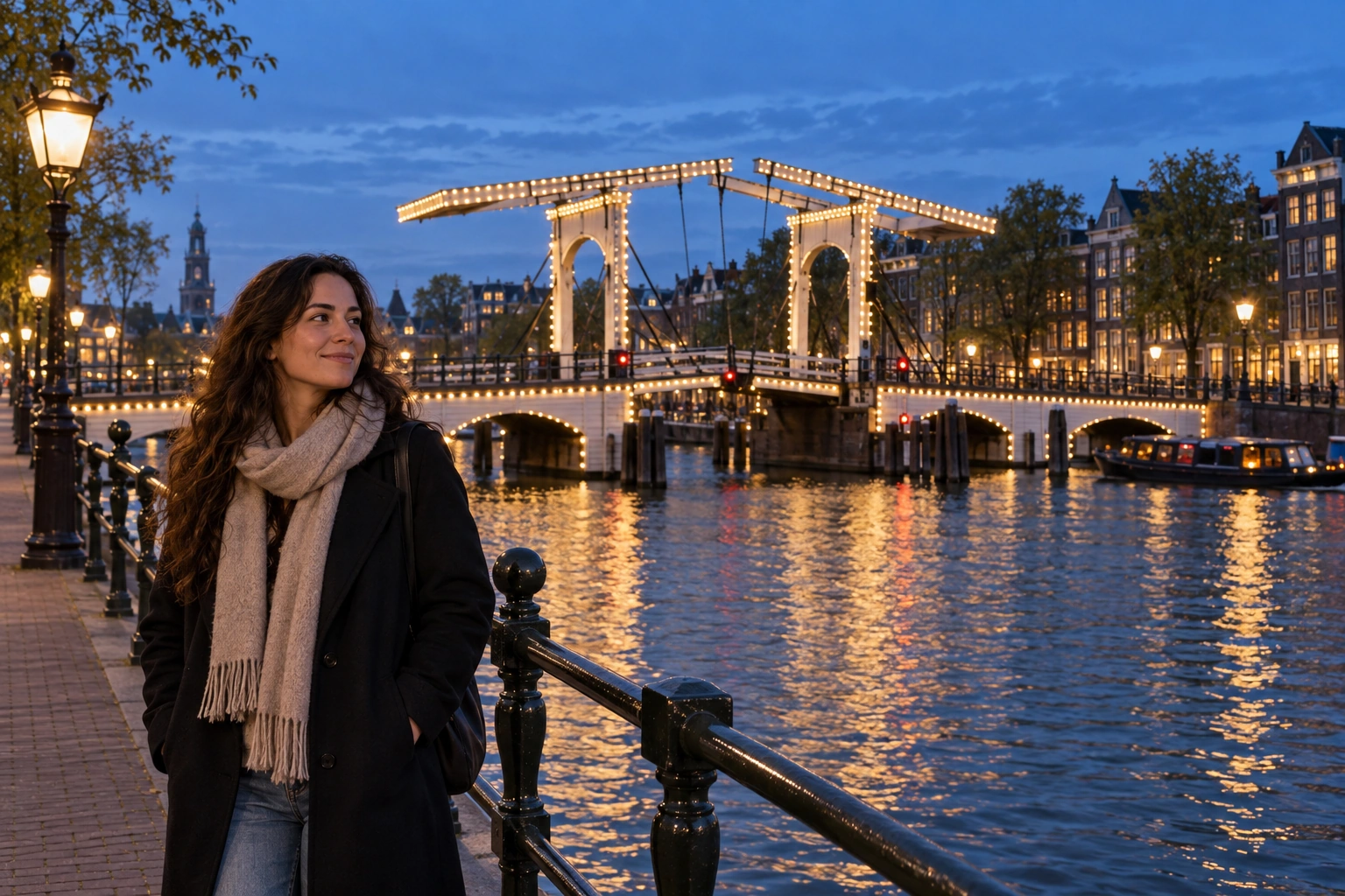 Illustrative Amstel Evening Experience preview for Magere Brug