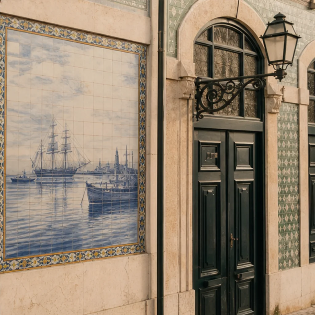 Illustrative Market Editorial Experience preview for Mercado da Ribeira