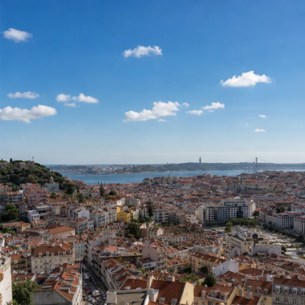 Illustrative City Panorama Experience preview for Miradouro da Senhora do Monte