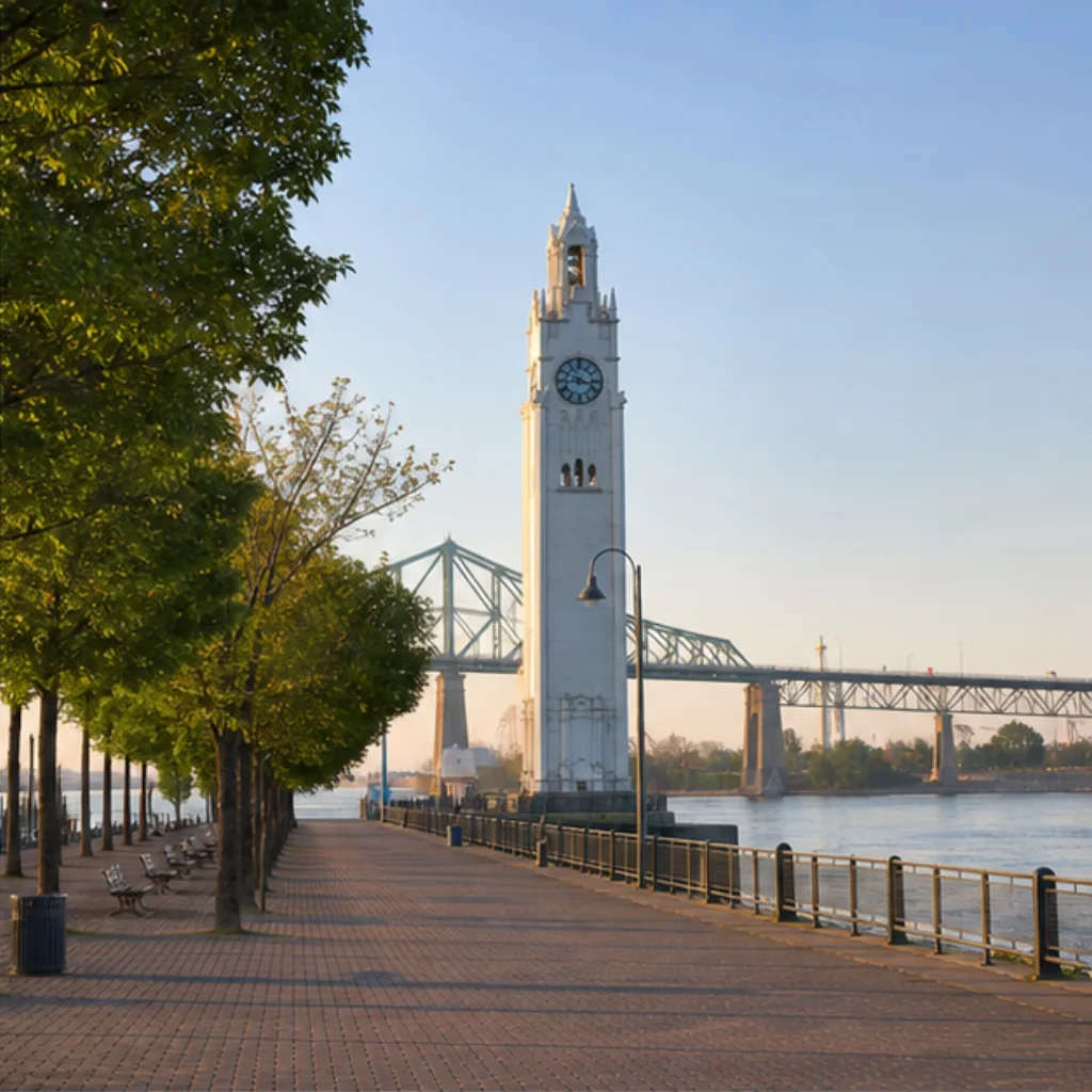 Illustrative Harbour Morning Experience preview for Montreal Clock Tower