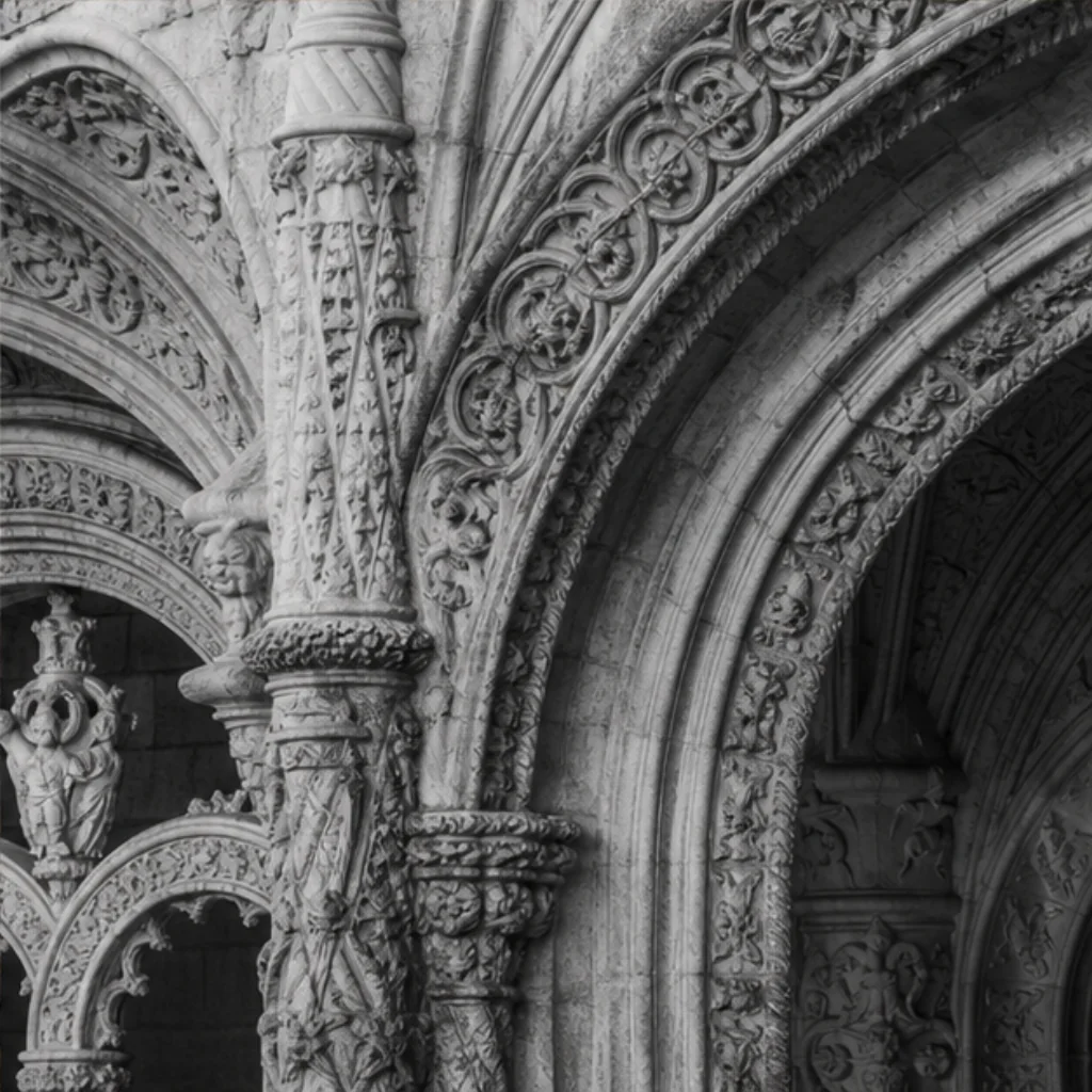 Illustrative Stone Editorial Experience preview for Mosteiro dos Jerónimos