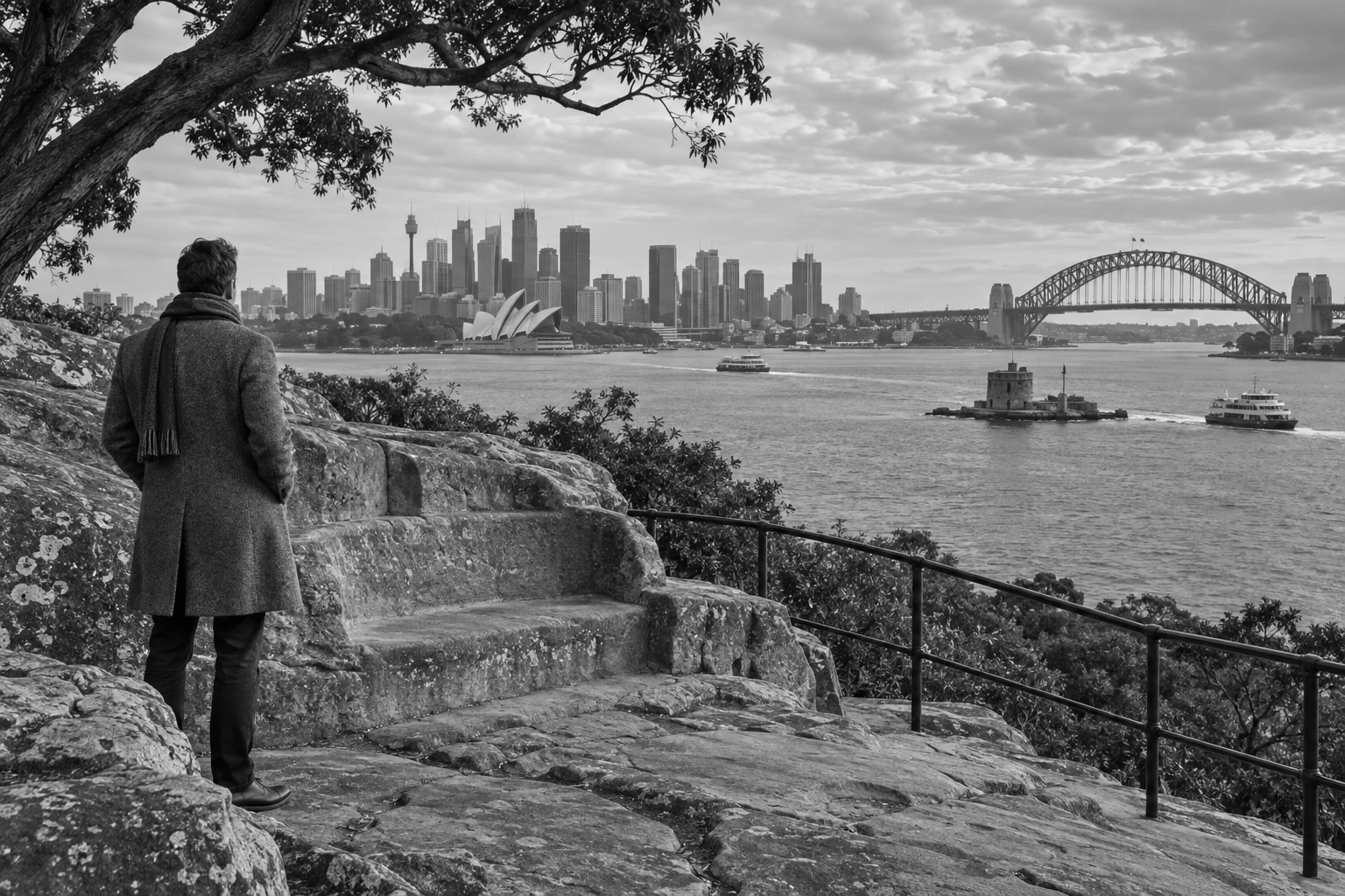 Illustrative Mrs Macquarie’s on Film Experience preview for Mrs Macquarie’s Chair