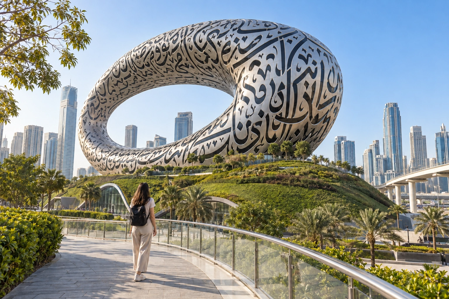 Illustrative Mound and Metal Experience preview for Museum of the Future