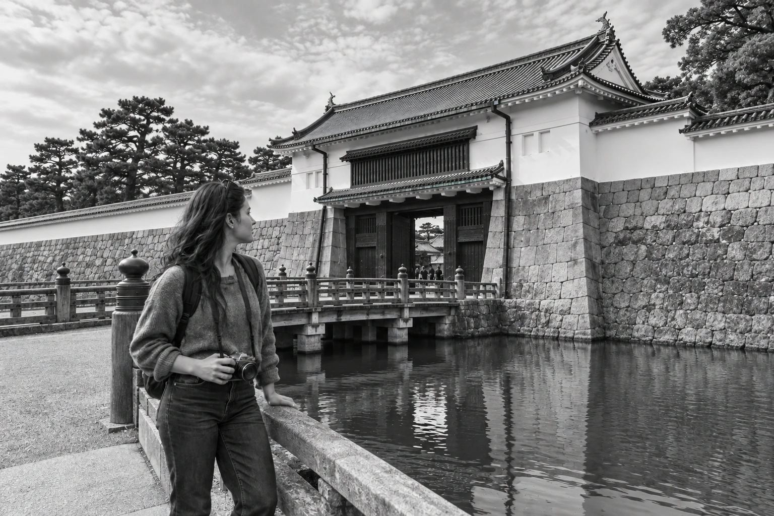 Illustrative Nijo on Film Experience preview for Nijo Castle