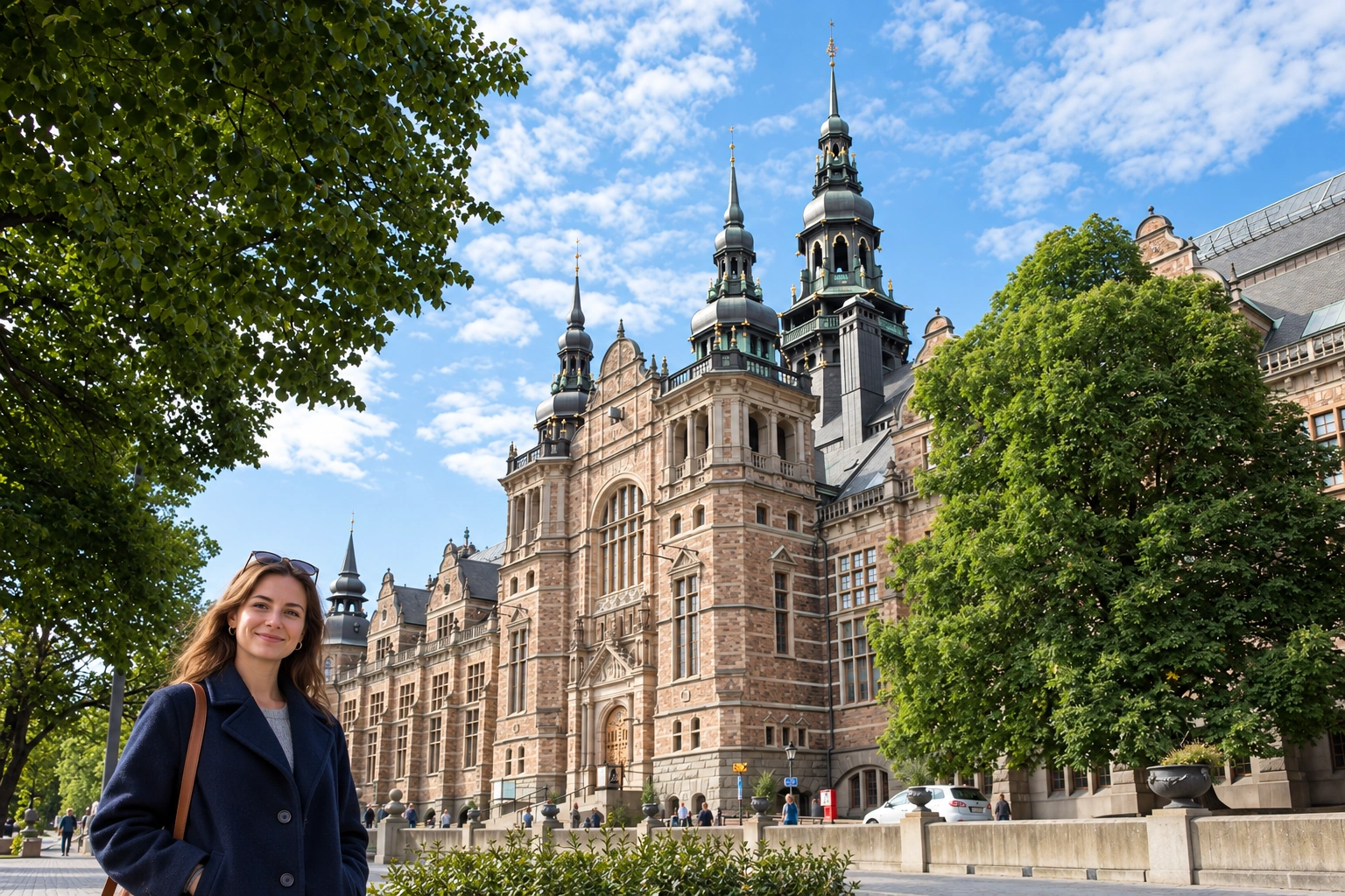 Illustrative Nordic Gables Experience preview for Nordiska museet