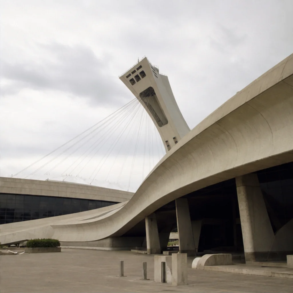 Illustrative Concrete Monument Experience preview for Olympic Stadium