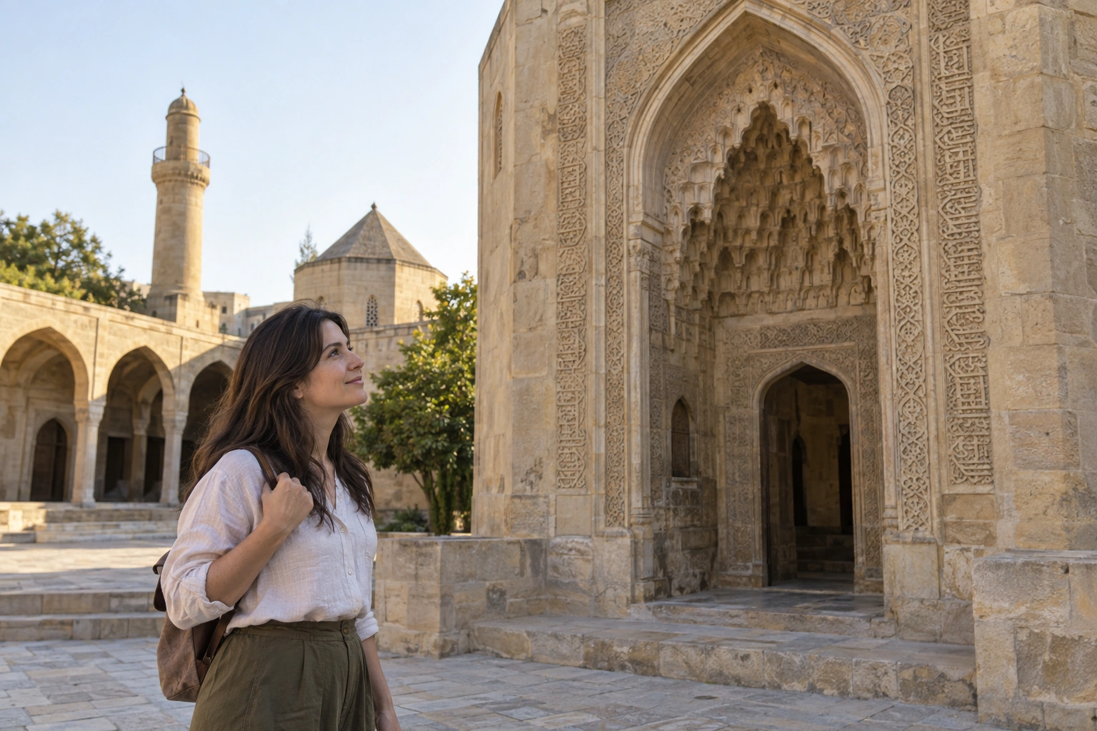 Illustrative Divankhana Portal Experience preview for Palace of the Shirvanshahs