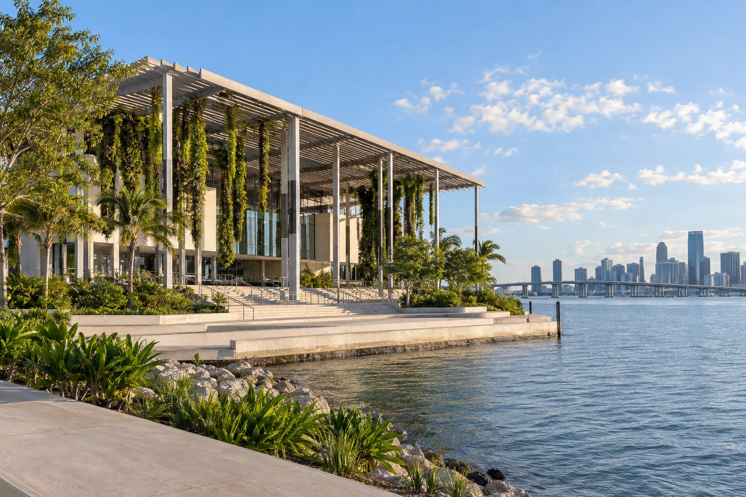 Illustrative catalog artwork of Pérez Art Museum Miami
