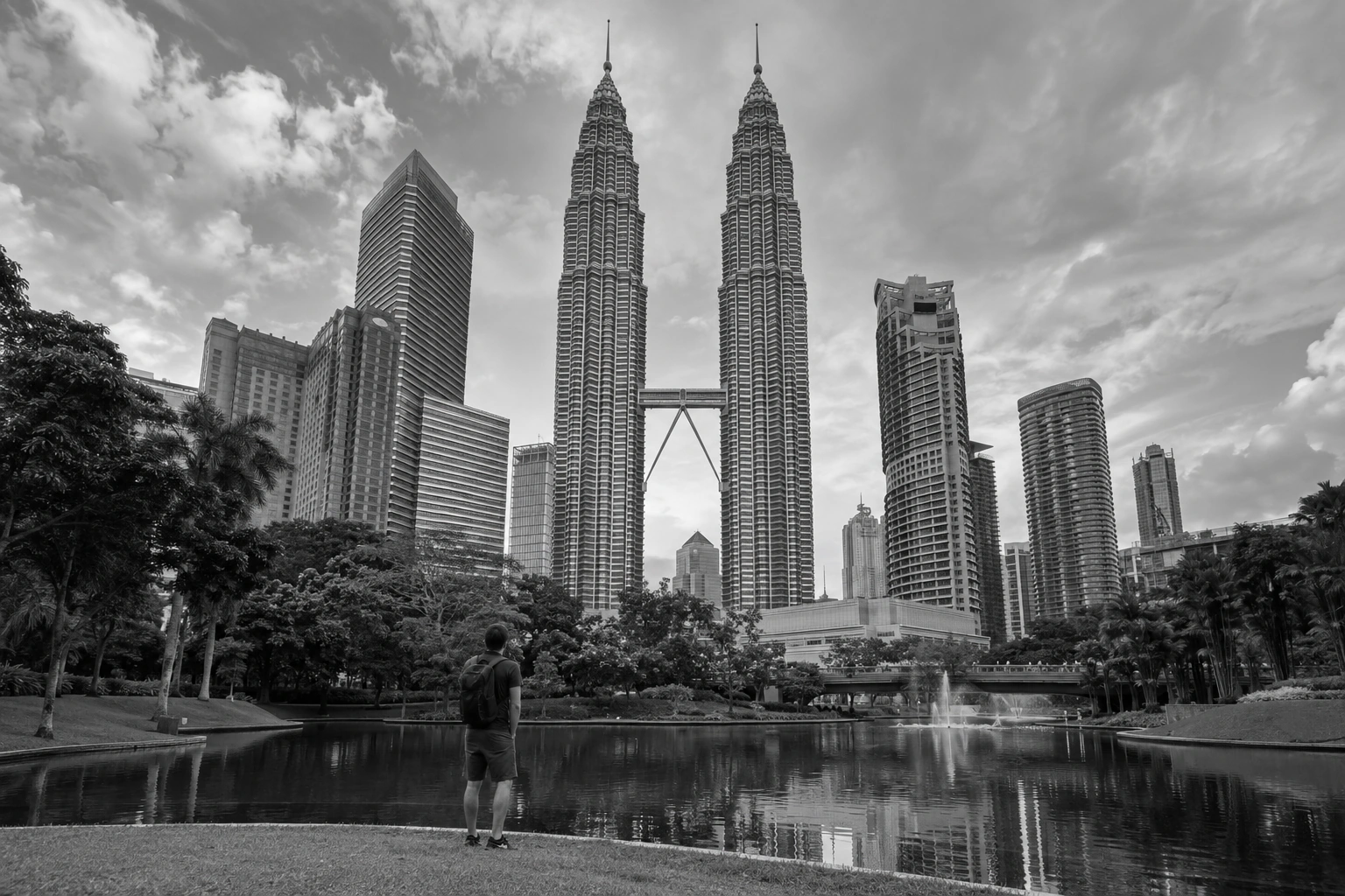 Illustrative Petronas on Film Experience preview for Petronas Twin Towers