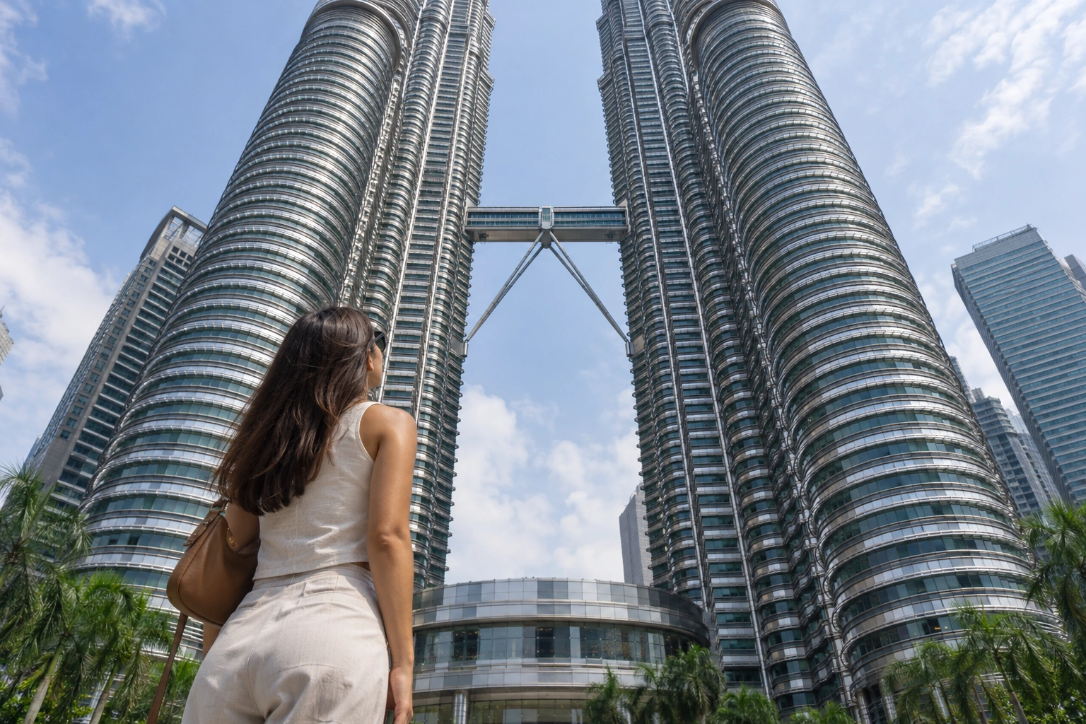 Illustrative Steel Facades Experience preview for Petronas Twin Towers