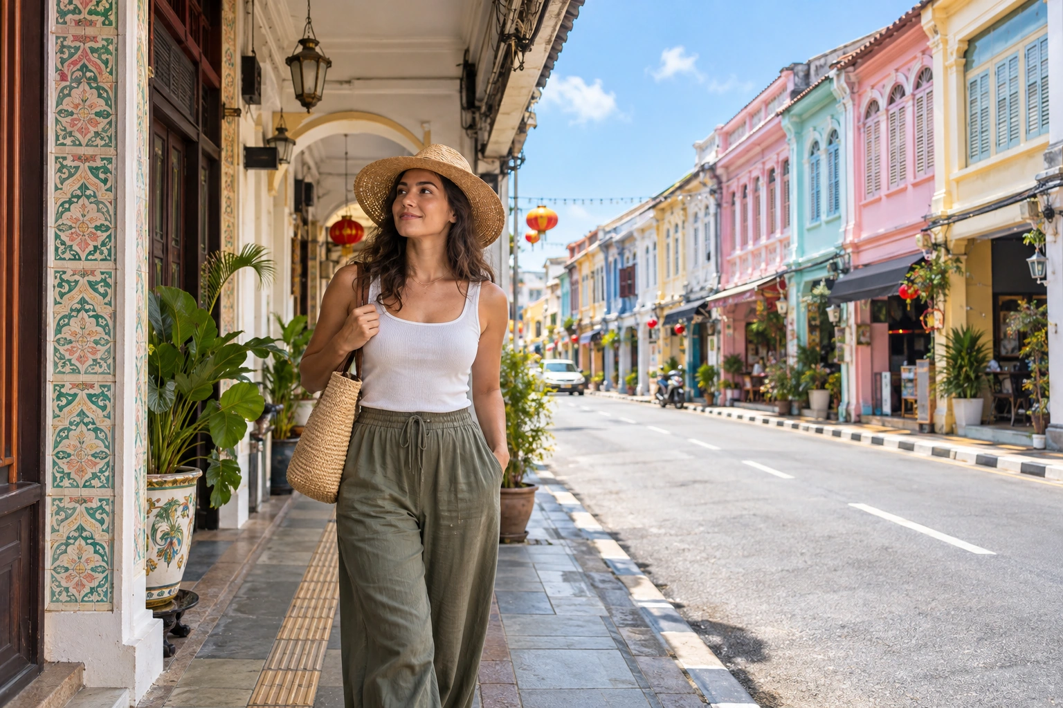 Illustrative Thalang Colors Experience preview at Phuket Old Town