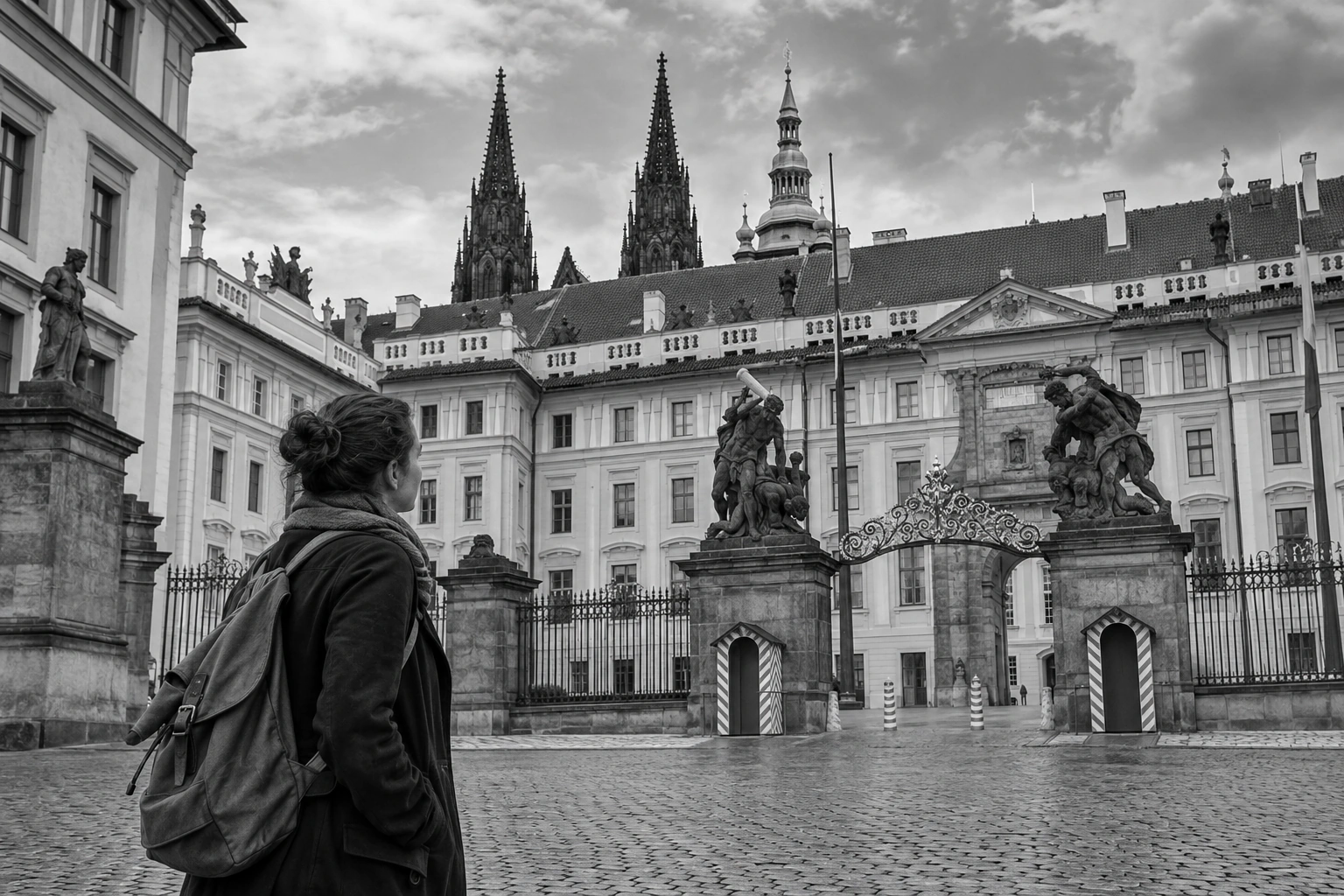 Illustrative Prague Castle on Film Experience preview for Prague Castle