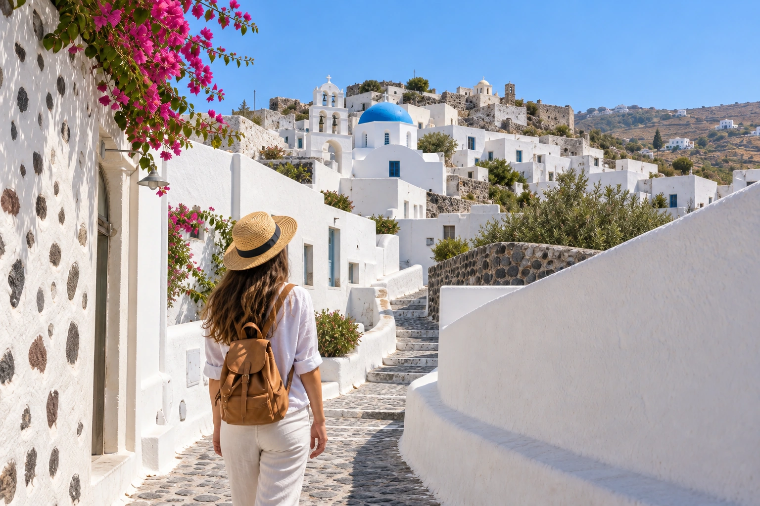 Illustrative Pyrgos White Lanes Experience preview for Pyrgos Castle