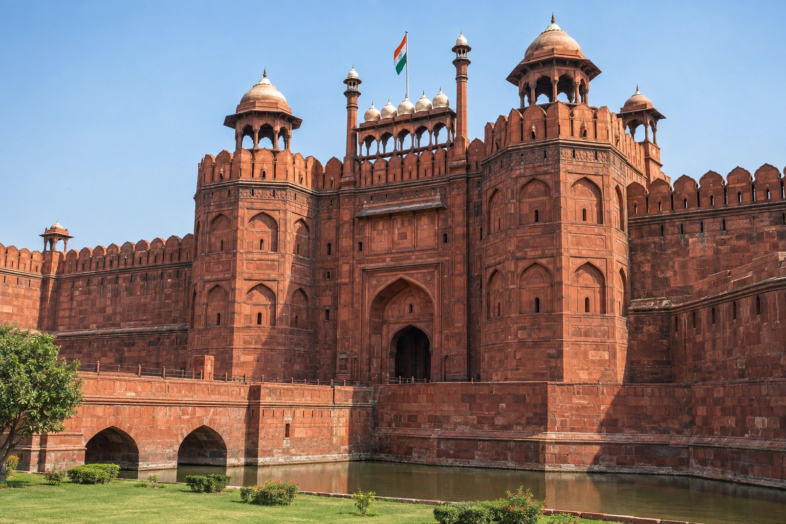 Illustrative Lahori Gate Daylight Experience preview at Red Fort