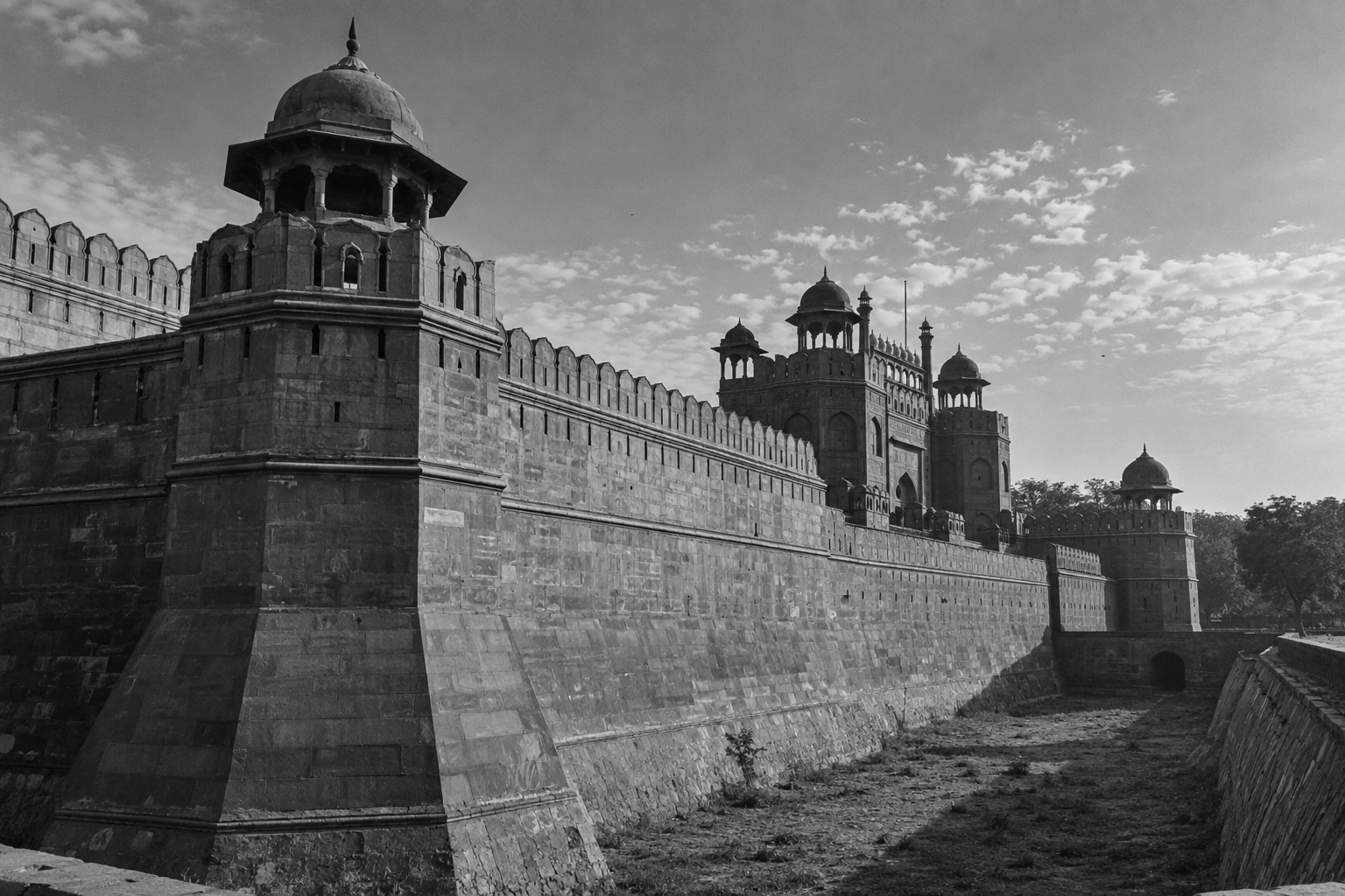 Illustrative Red Fort on Film Experience preview for Red Fort