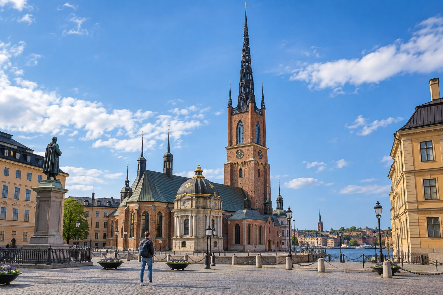 Illustrative Spire and Sky Experience preview for Riddarholmen Church