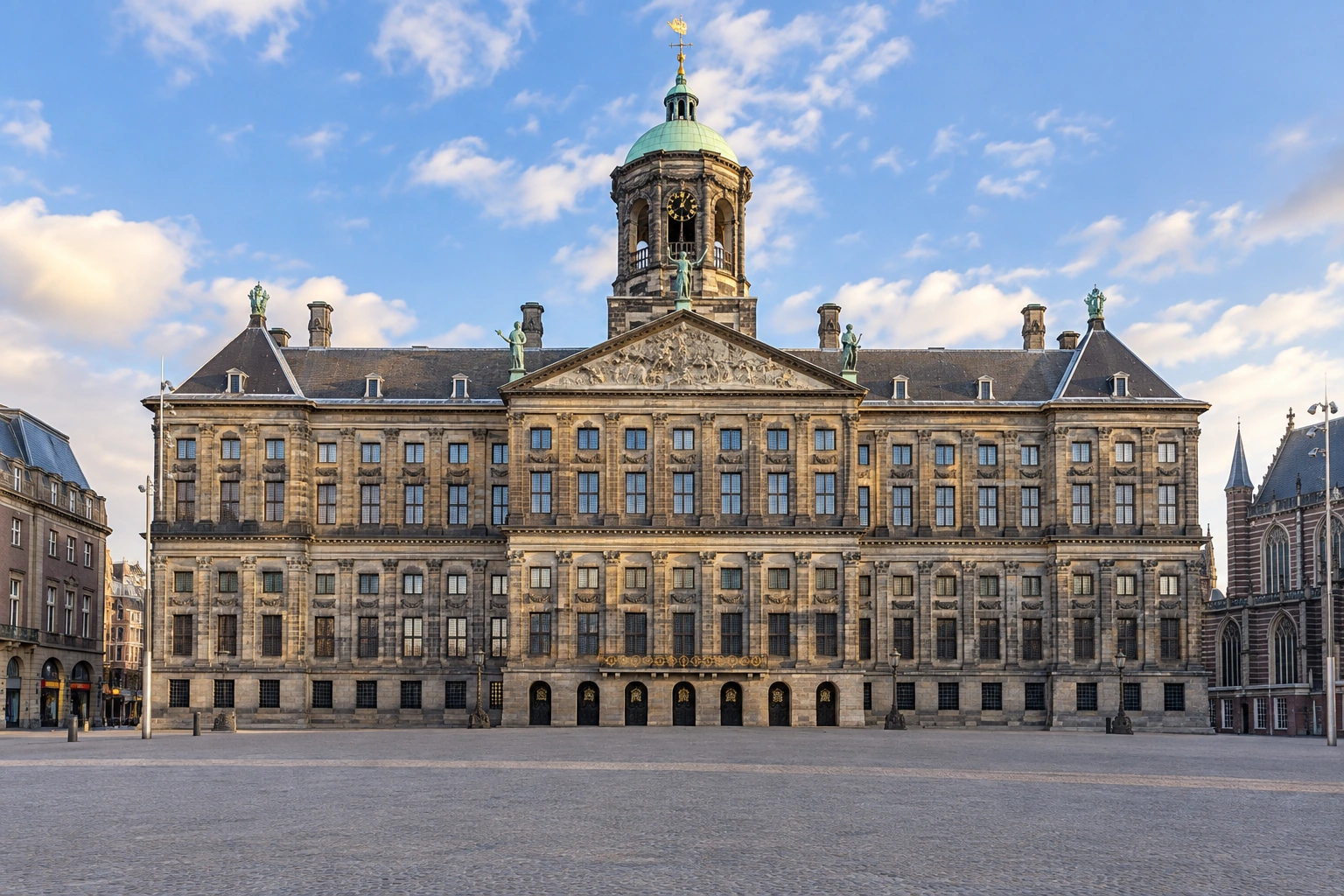 Illustrative catalog artwork of Royal Palace Amsterdam in Amsterdam